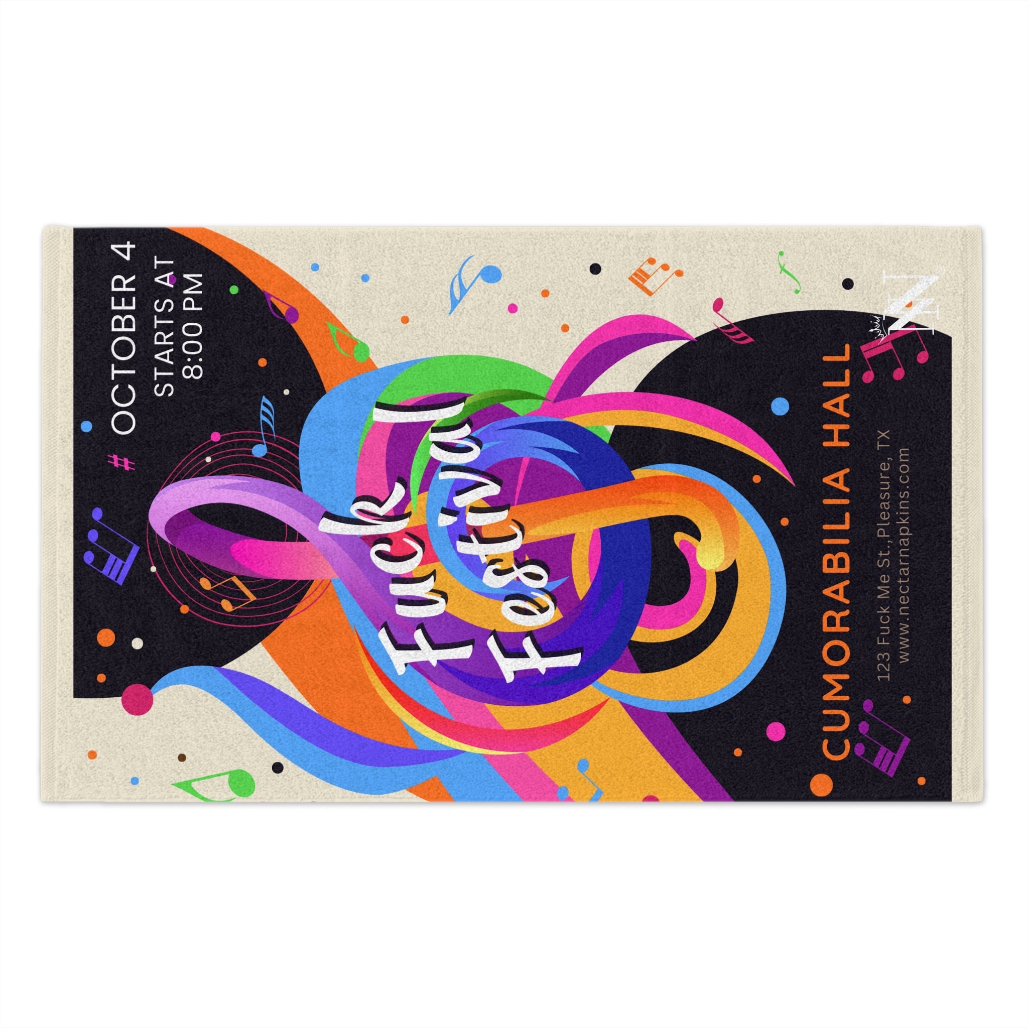 Fuck Festival | Mix & Match Soft Fun-Flirty Lovers’ Towels