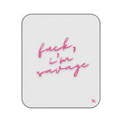 Fuck I’m Savage | Mix Match Fun-Flirty Lovers’ Water-Resistant Blankets