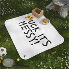 Fuck Its Messy | Mix Match Fun-Flirty Lovers’ Water-Resistant Blankets