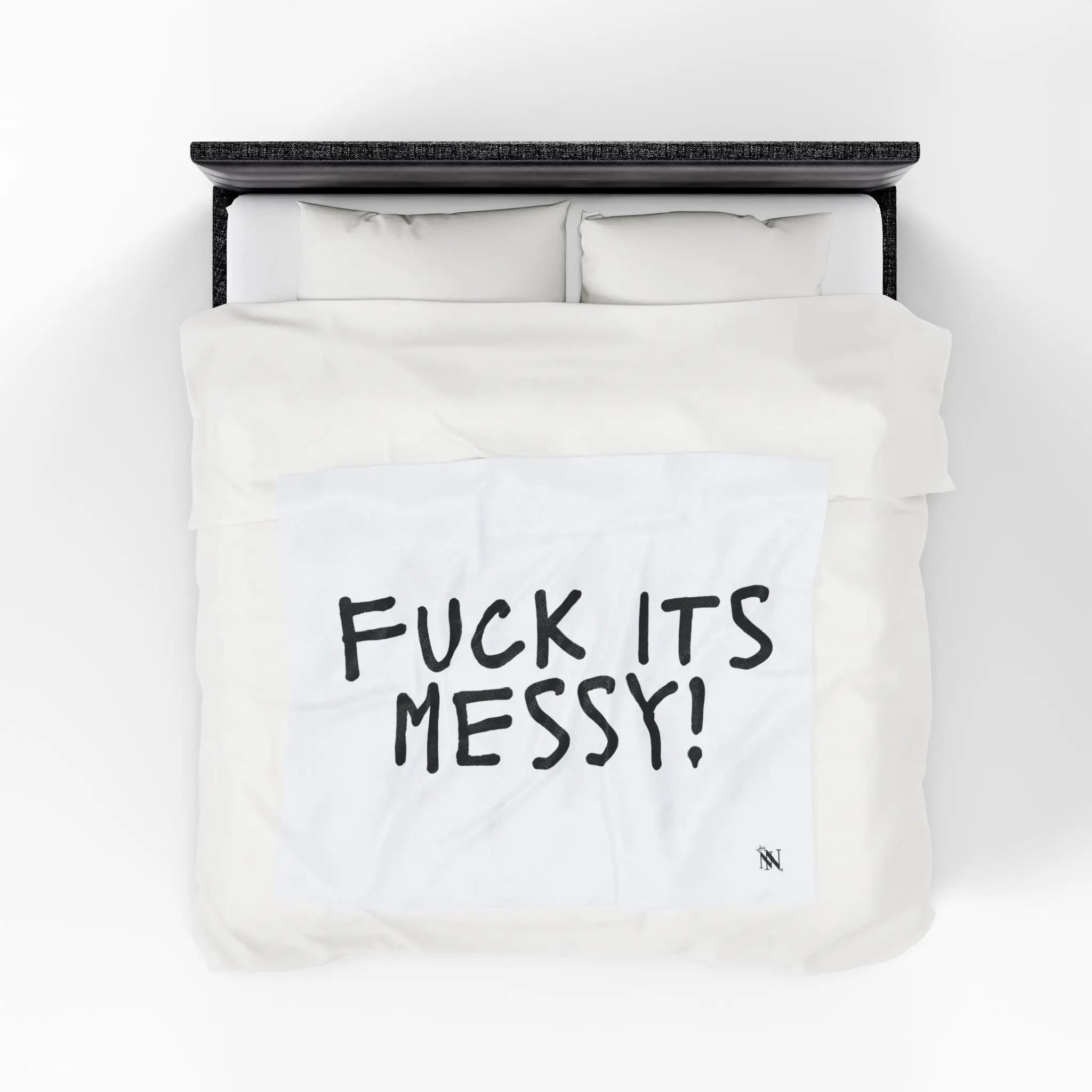 Fuck Its Messy | Mix & Match Soft Fun-Flirty Lovers’ Blankets