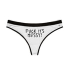 Fuck Its Messy | Mix & Match Women’s Fun-Flirty Lovers’ Thongs