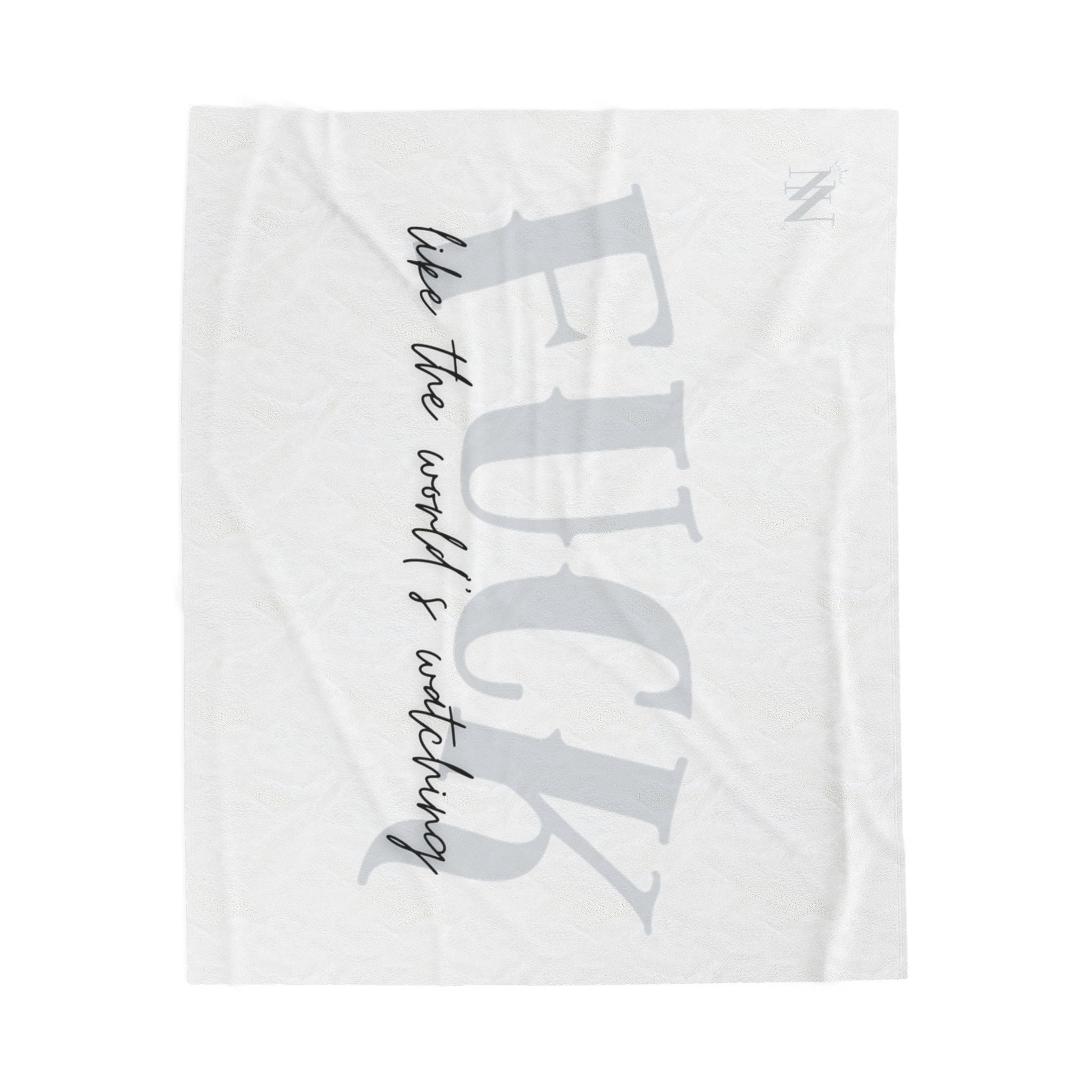 Fuck Like the World’s Watching Love Squirt Blanket