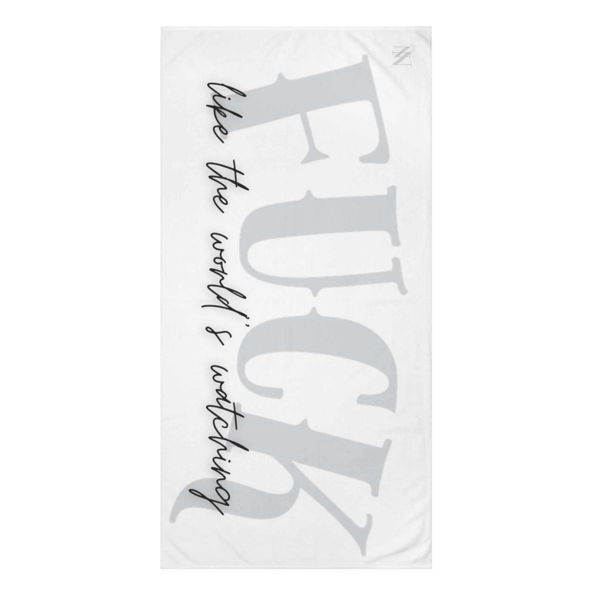 Fuck Like the World’s Watching | Mix & Match Naughty XL Fun-Flirty Lovers’ Towels