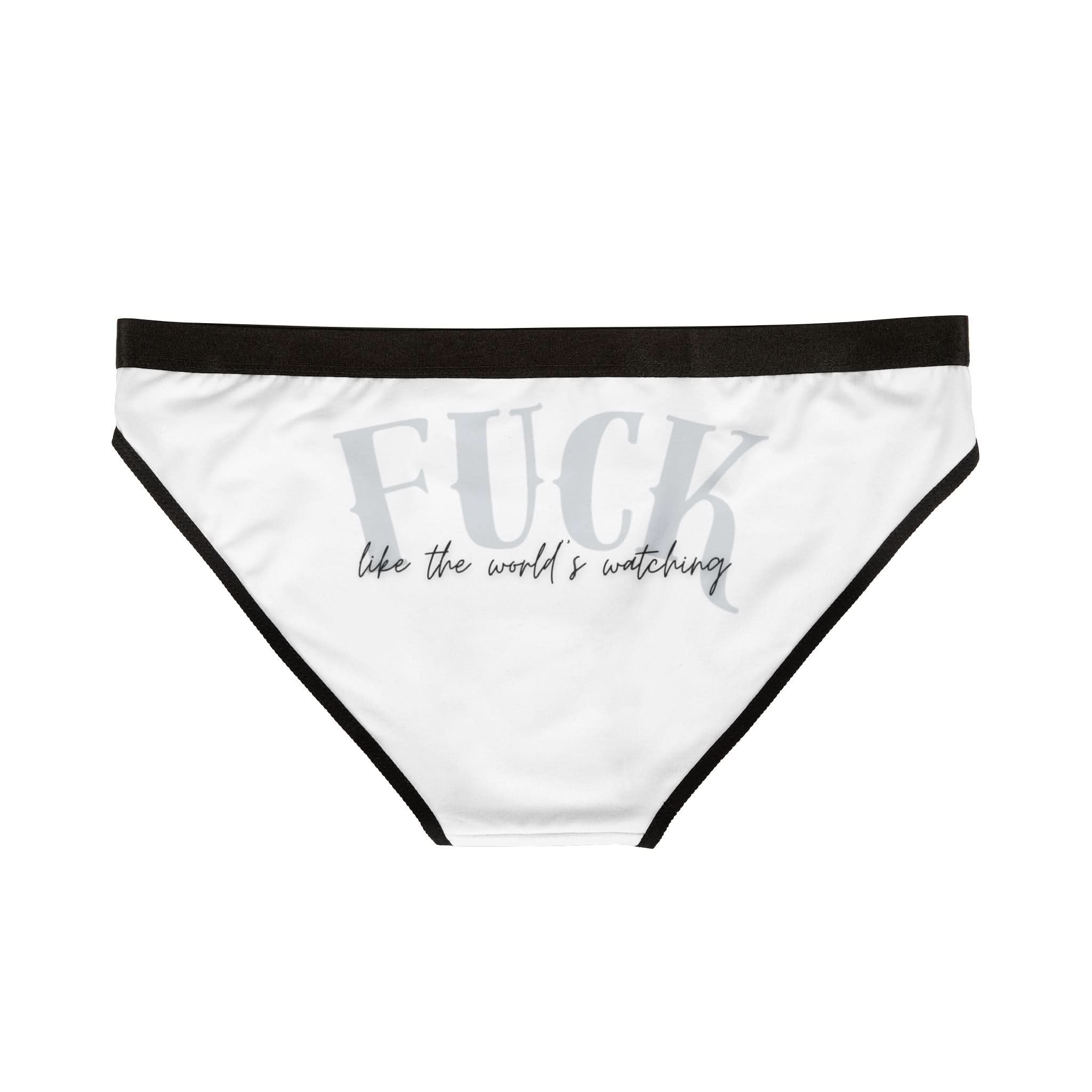 Fuck Like the World’s Watching | Mix & Match Women’s Fun-Flirty Lovers’ Panties
