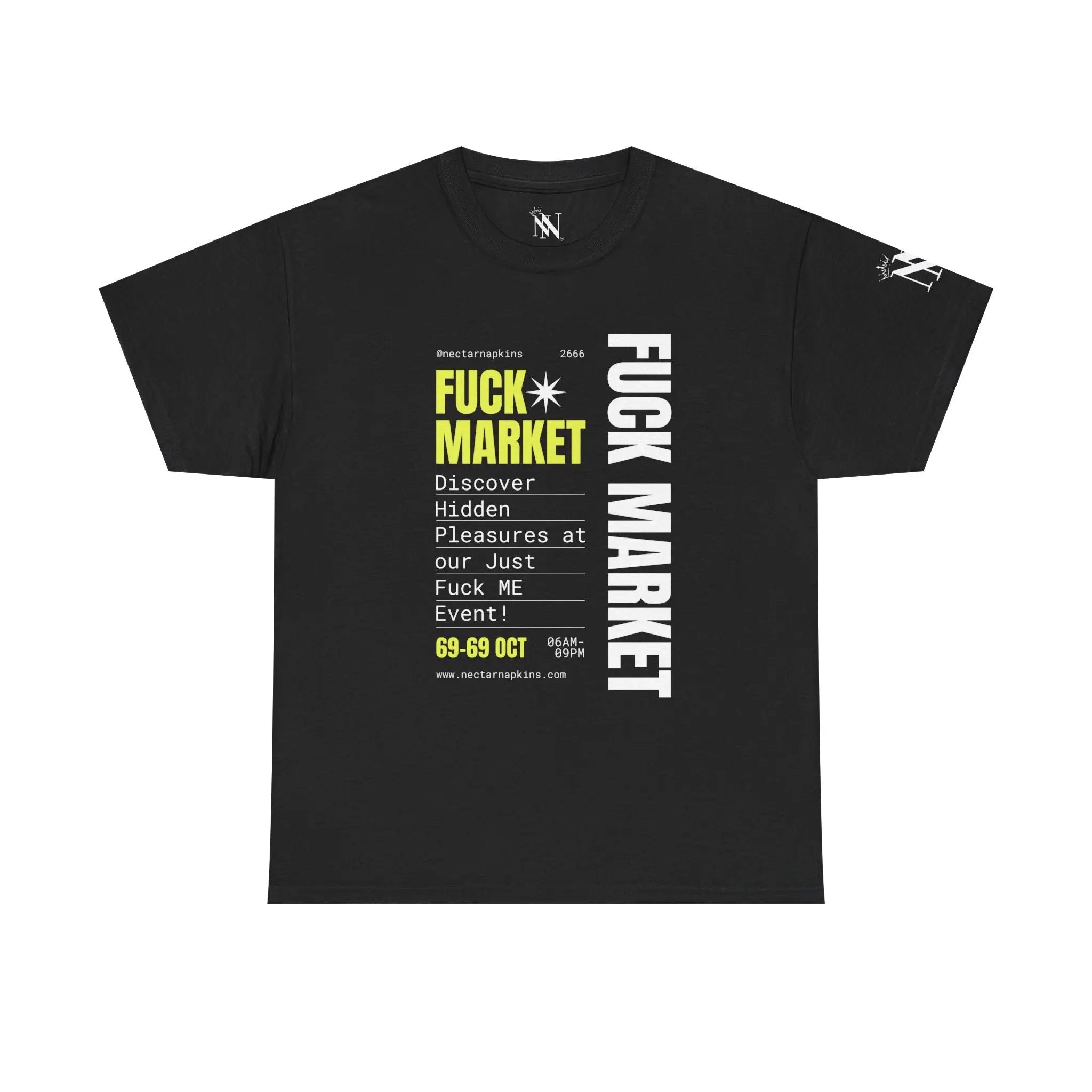 Fuck Market | Mix & Match 100% Cotton Unisex Fun-Flirty Lovers’ Tees