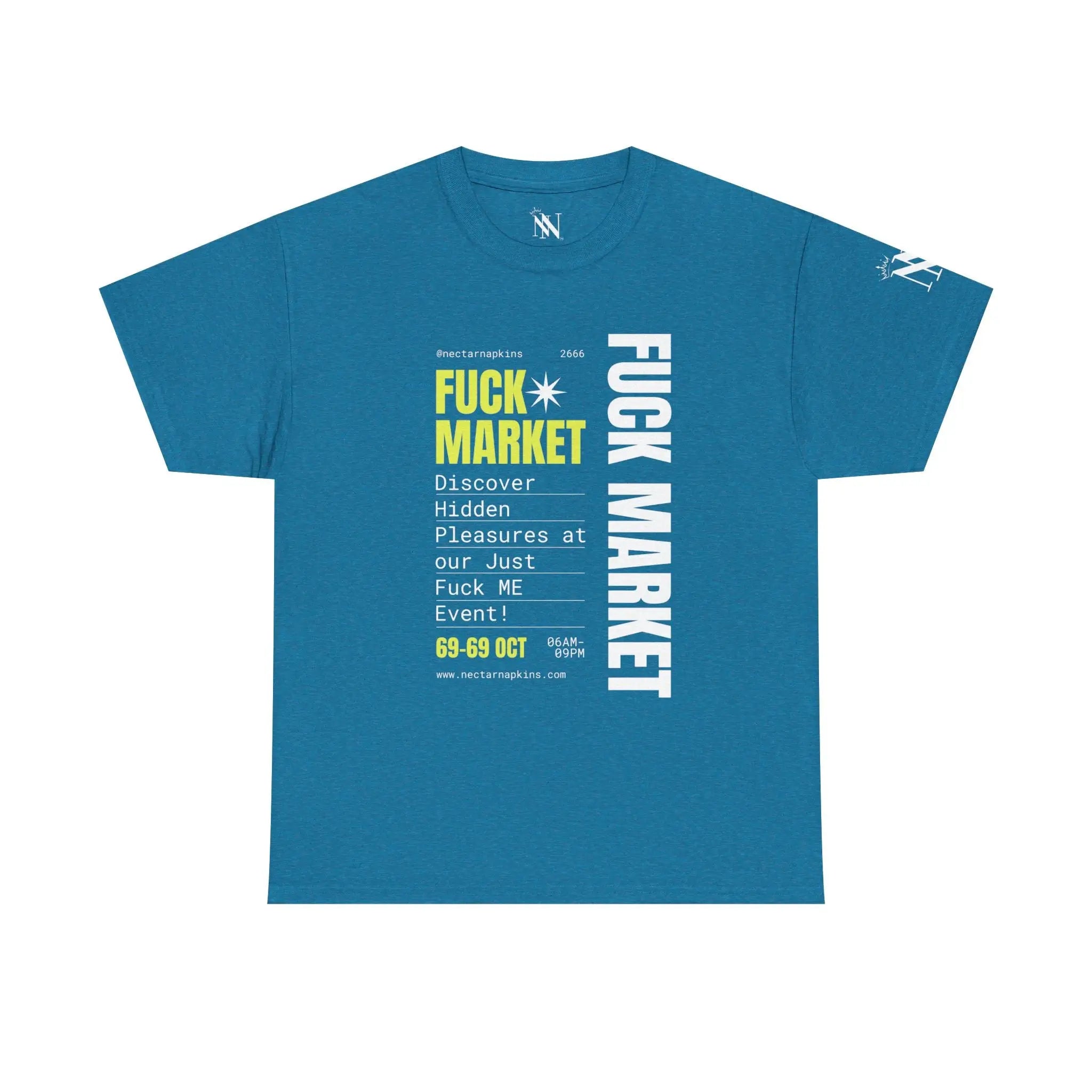 Fuck Market | Mix & Match 100% Cotton Unisex Fun-Flirty Lovers’ Tees