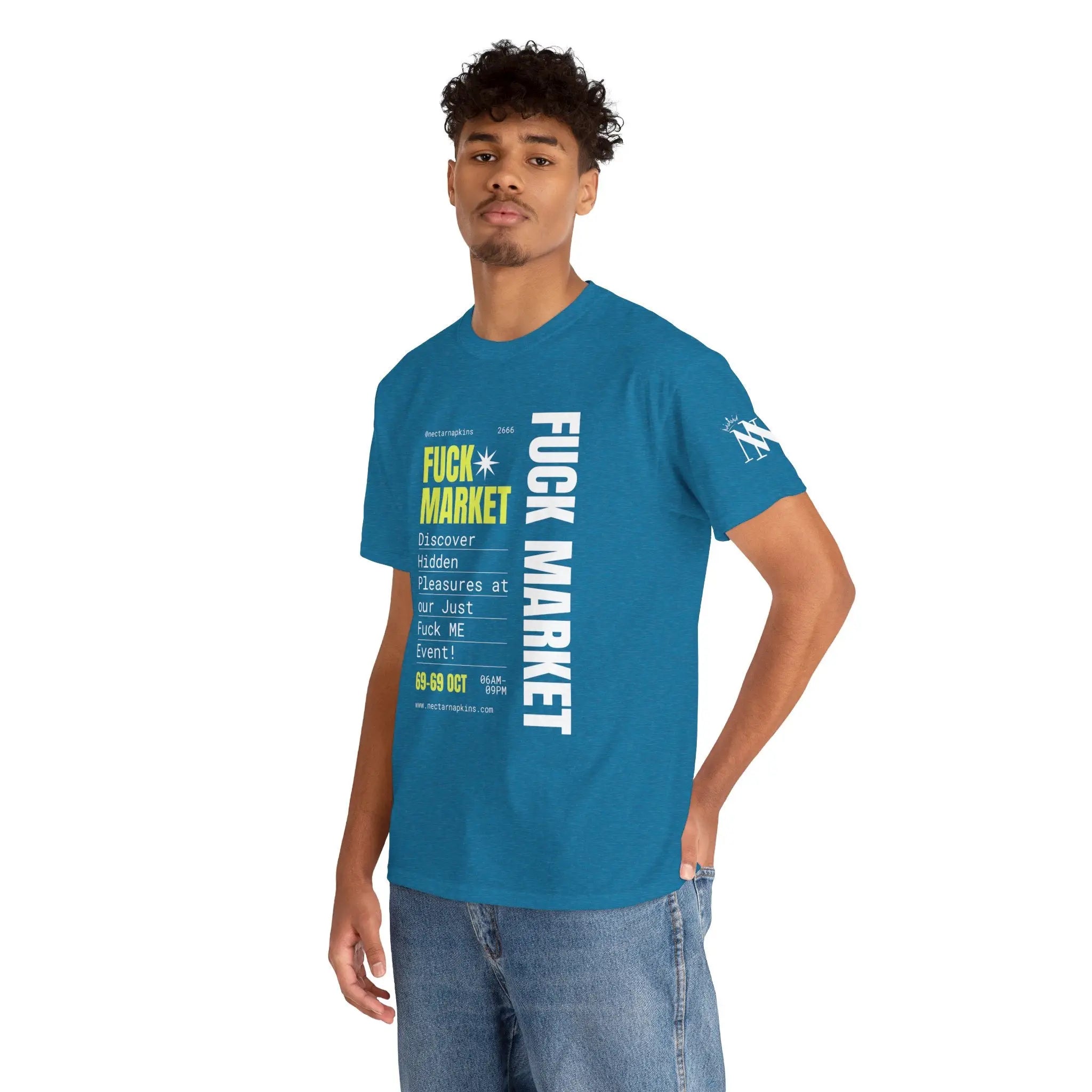 Fuck Market | Mix & Match 100% Cotton Unisex Fun-Flirty Lovers’ Tees