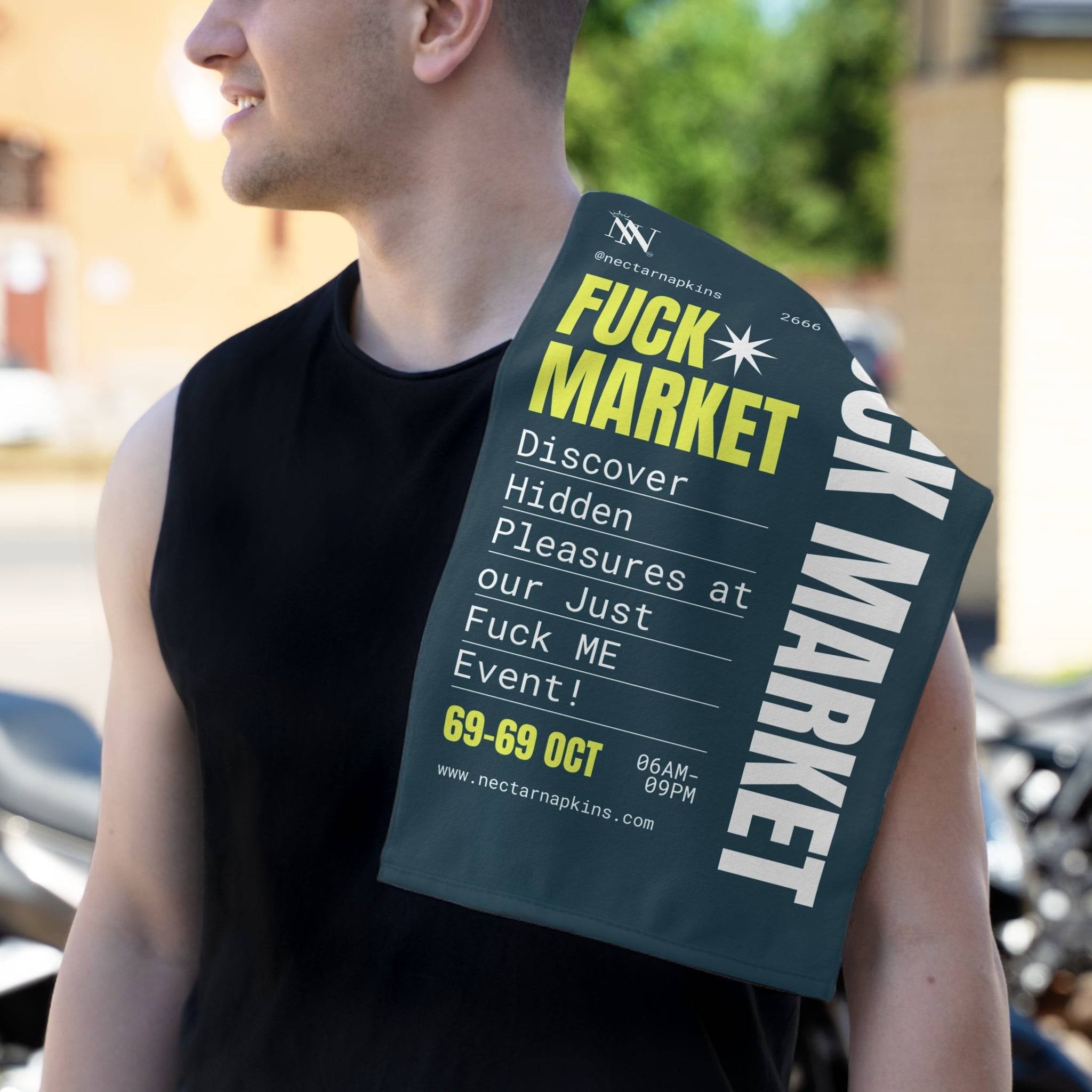 Fuck Market | Mix & Match Soft Fun-Flirty Lovers’ Towels