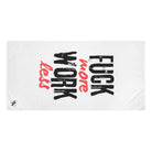 Fuck More Work Less | Mix & Match Naughty XL Fun-Flirty Lovers’ Towels Stylish