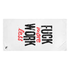 Fuck More Work Less | Mix & Match Naughty XL Fun-Flirty Lovers’ Towels Stylish