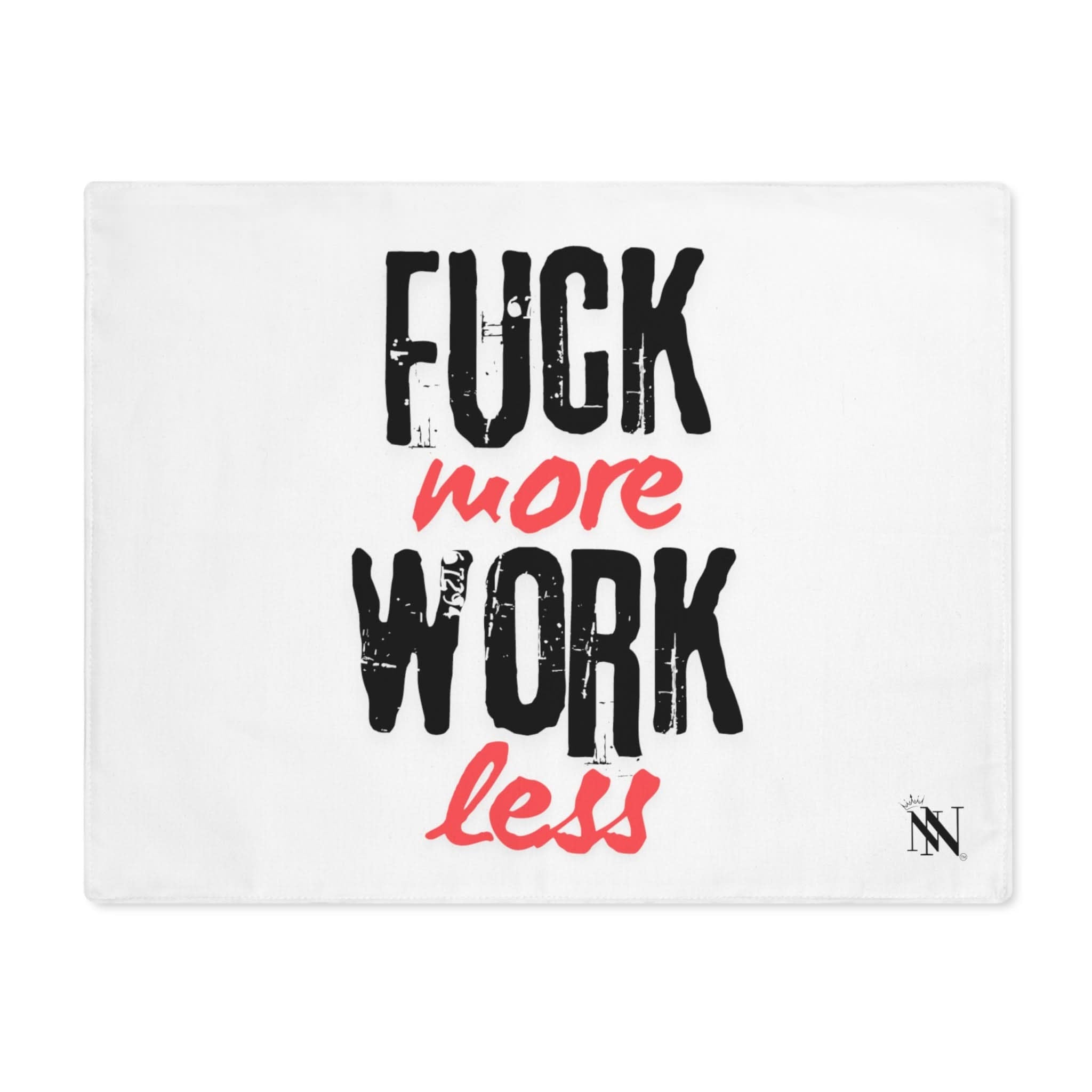 Fuck More Work Less | Mix & Match Playful Fun-Flirty Lovers’ Toy Mats