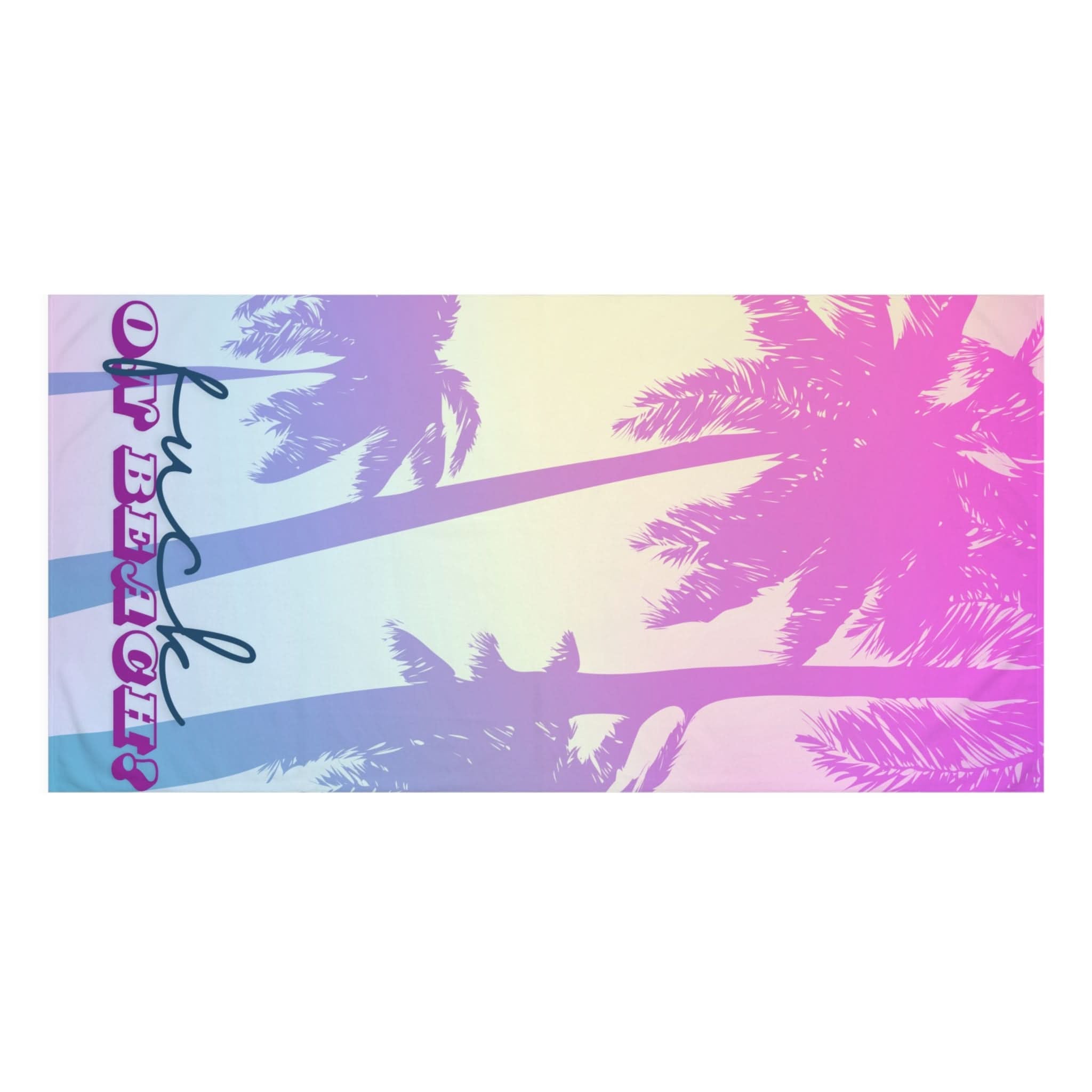 Fuck on Beach! | Mix & Match Naughty XL Fun-Flirty Lovers’ Towels