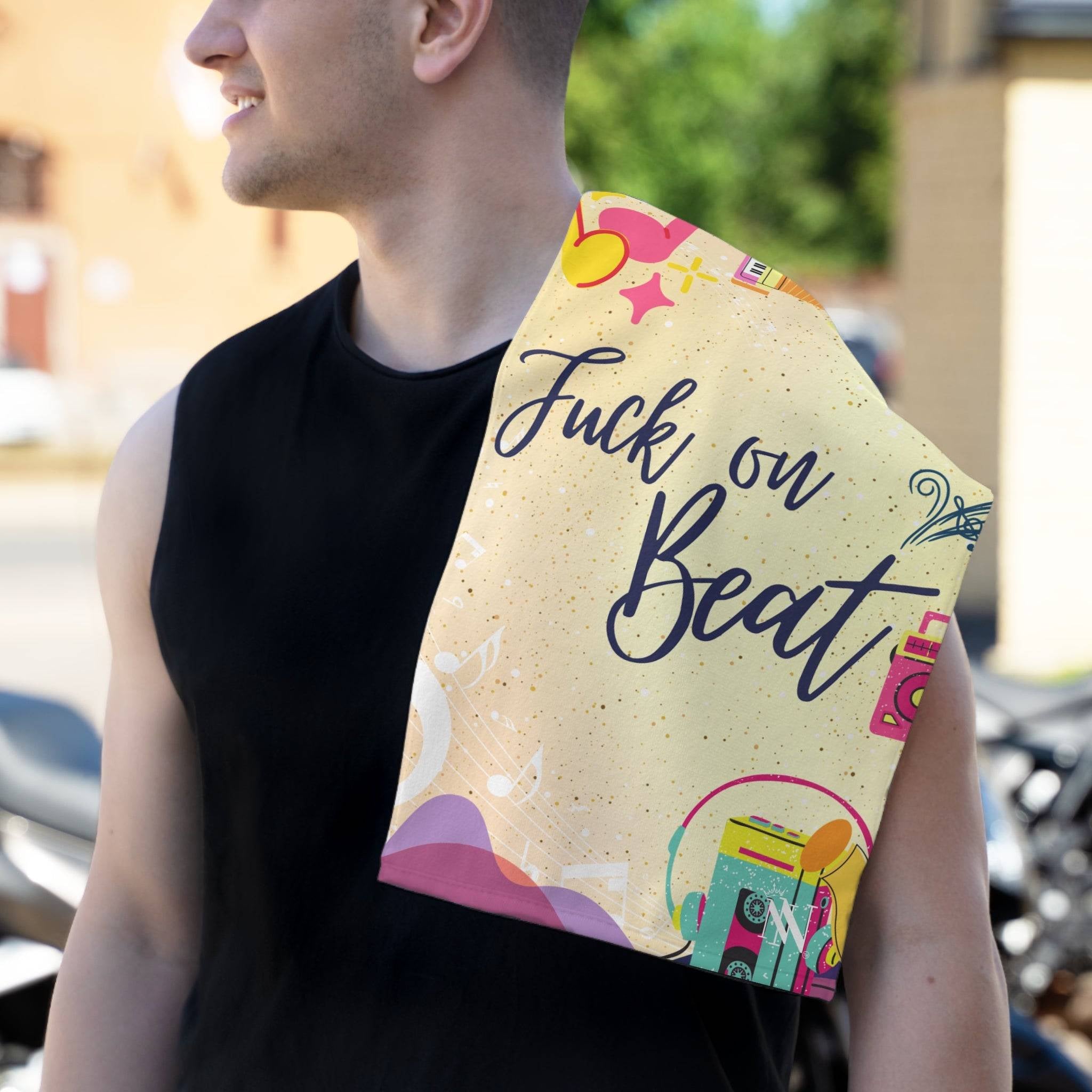 Fuck on Beat | Mix & Match Soft Fun-Flirty Lovers’ Towels