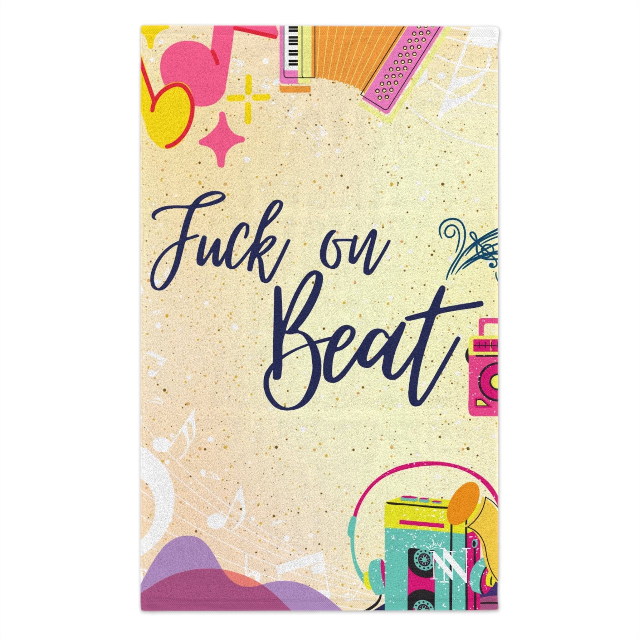 Fuck on Beat | Mix & Match Soft Fun-Flirty Lovers’ Towels