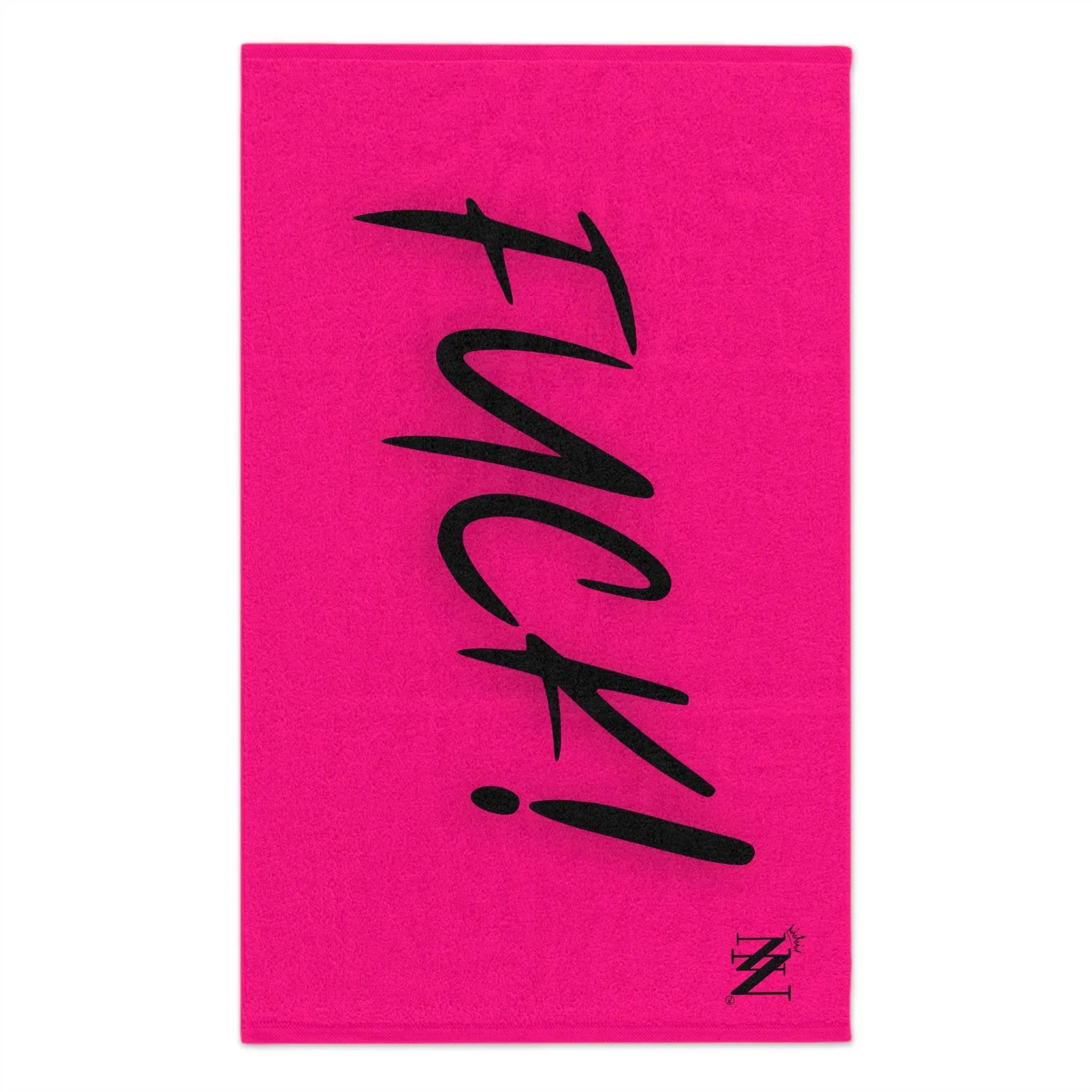 Fuck! Pink Mix & Match Soft Sex Towels | Flirty Lovers’ Gifts