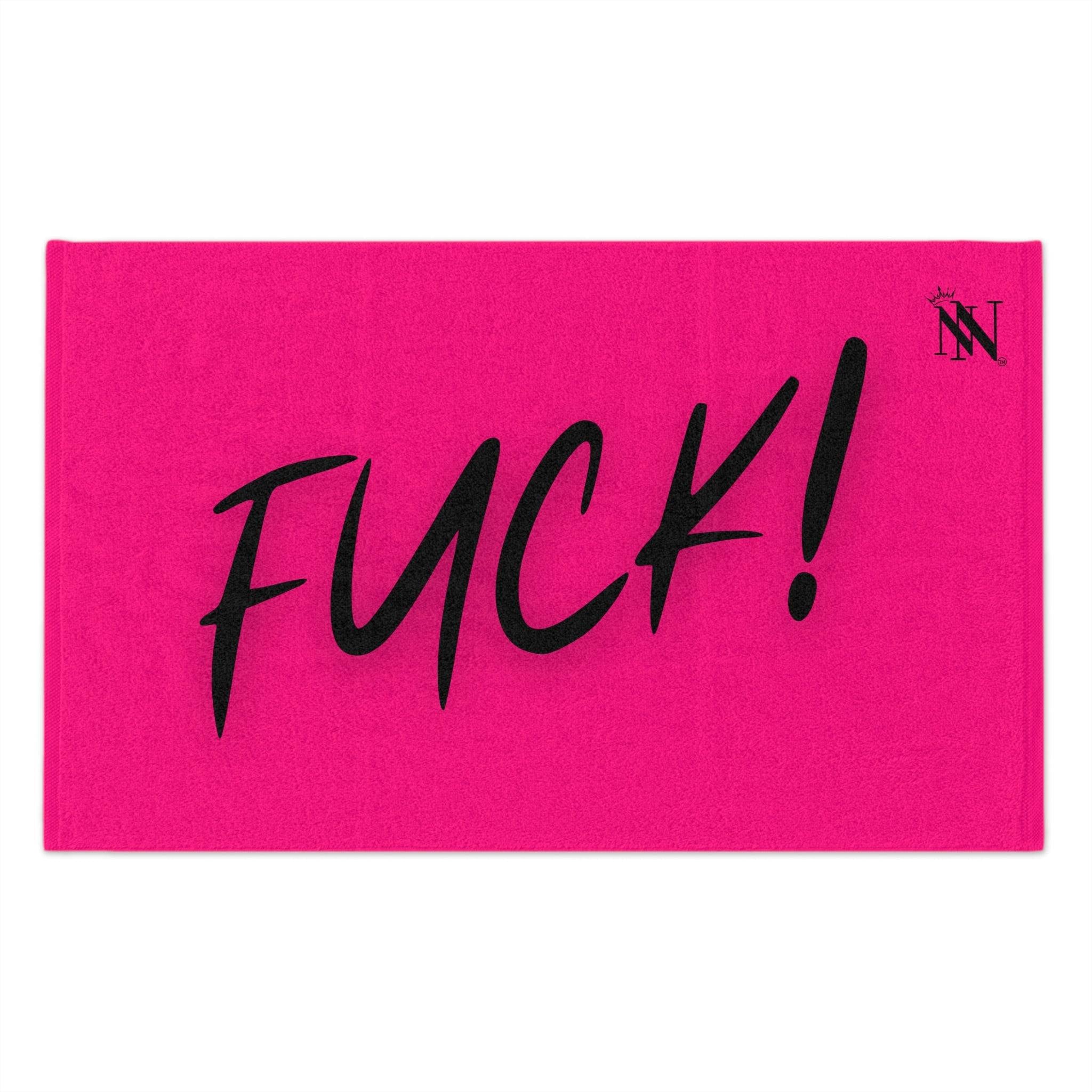 Fuck! Pink Mix & Match Soft Sex Towels | Flirty Lovers’ Gifts