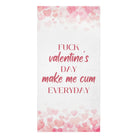 Fuck Valentine’s Day | Mix & Match Naughty XL Fun-Flirty Lovers’ Towels