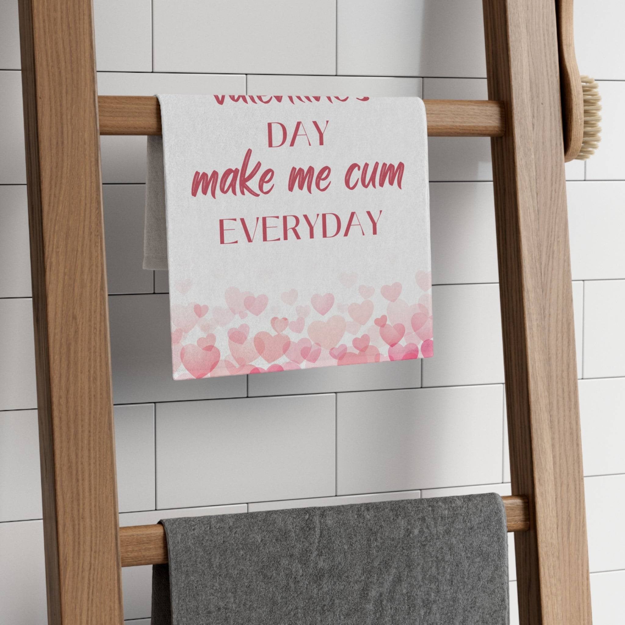 Fuck Valentine’s Day | Mix & Match Soft Fun-Flirty Lovers’ Towels