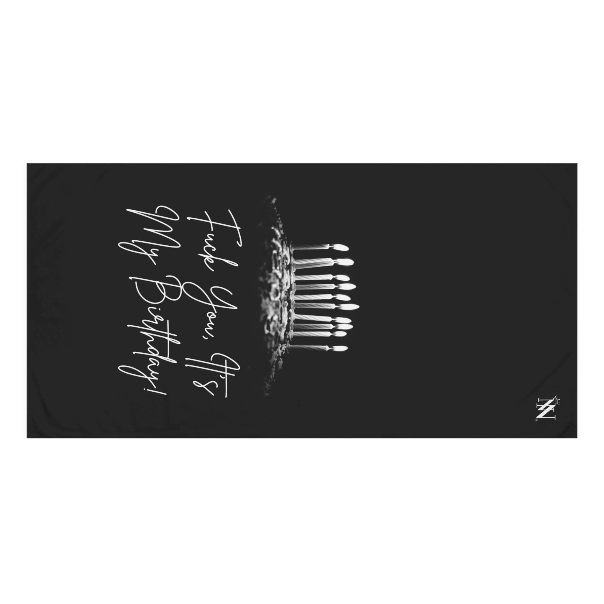 Fuck You It’s My Birthday! | Mix & Match Naughty XL Fun-Flirty Lovers’ Towels