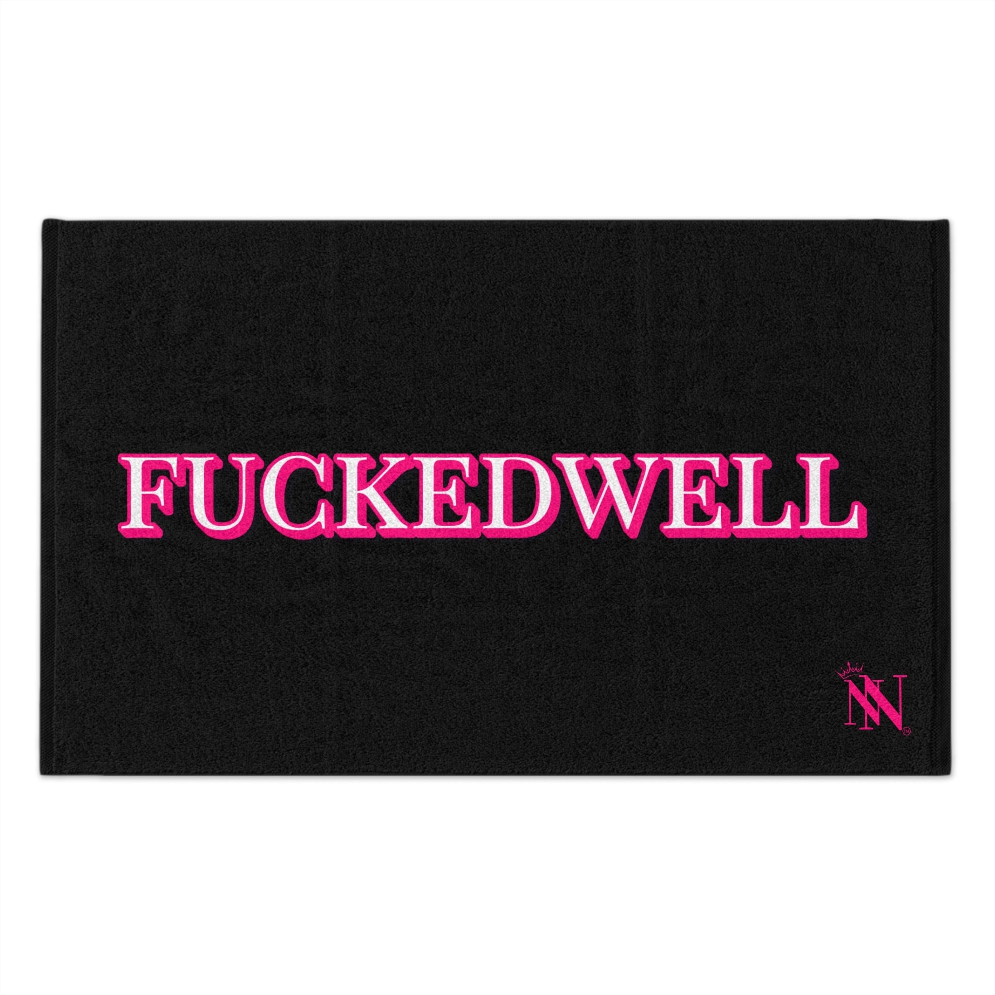 Fucked Well Black | Mix & Match Soft Fun-Flirty Lovers’ Towels