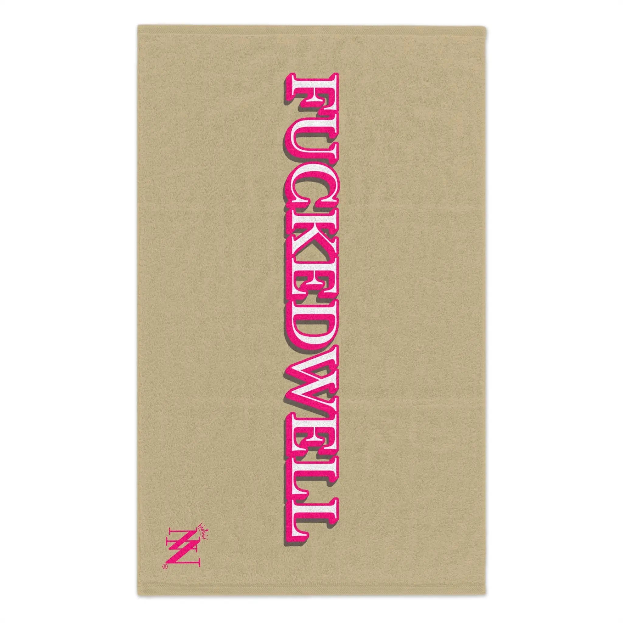 Fucked Well Gold | Mix & Match Soft Fun-Flirty Lovers’ Towels