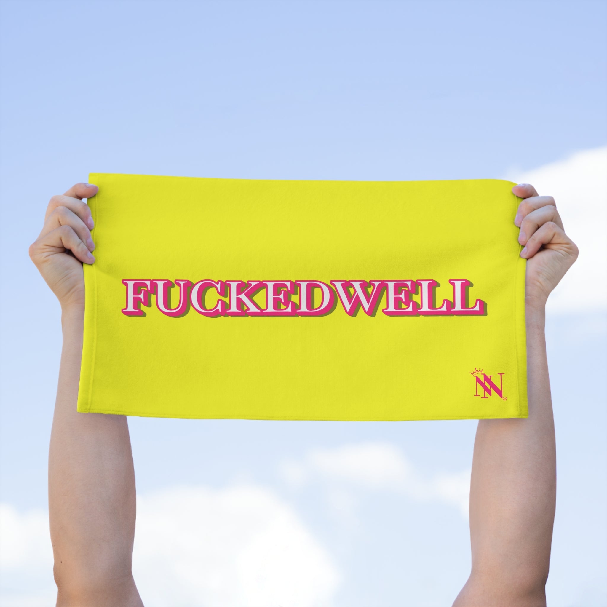 Fucked Well Neon Yellow | Mix & Match Soft Fun-Flirty Lovers’ Towels