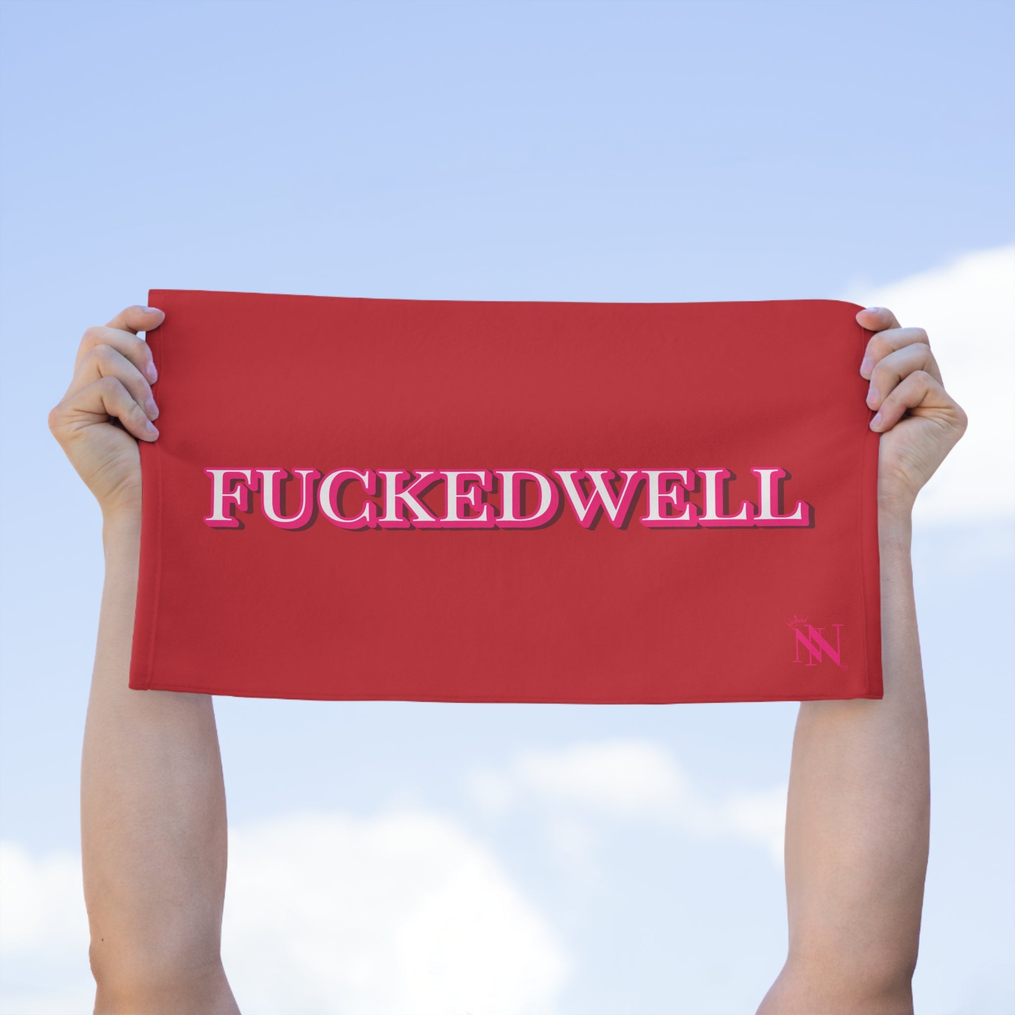 Fucked Well Red | Mix & Match Soft Fun-Flirty Lovers’ Towels