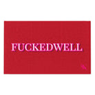 Fucked Well Red | Mix & Match Soft Fun-Flirty Lovers’ Towels