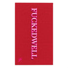 Fucked Well Red | Mix & Match Soft Fun-Flirty Lovers’ Towels