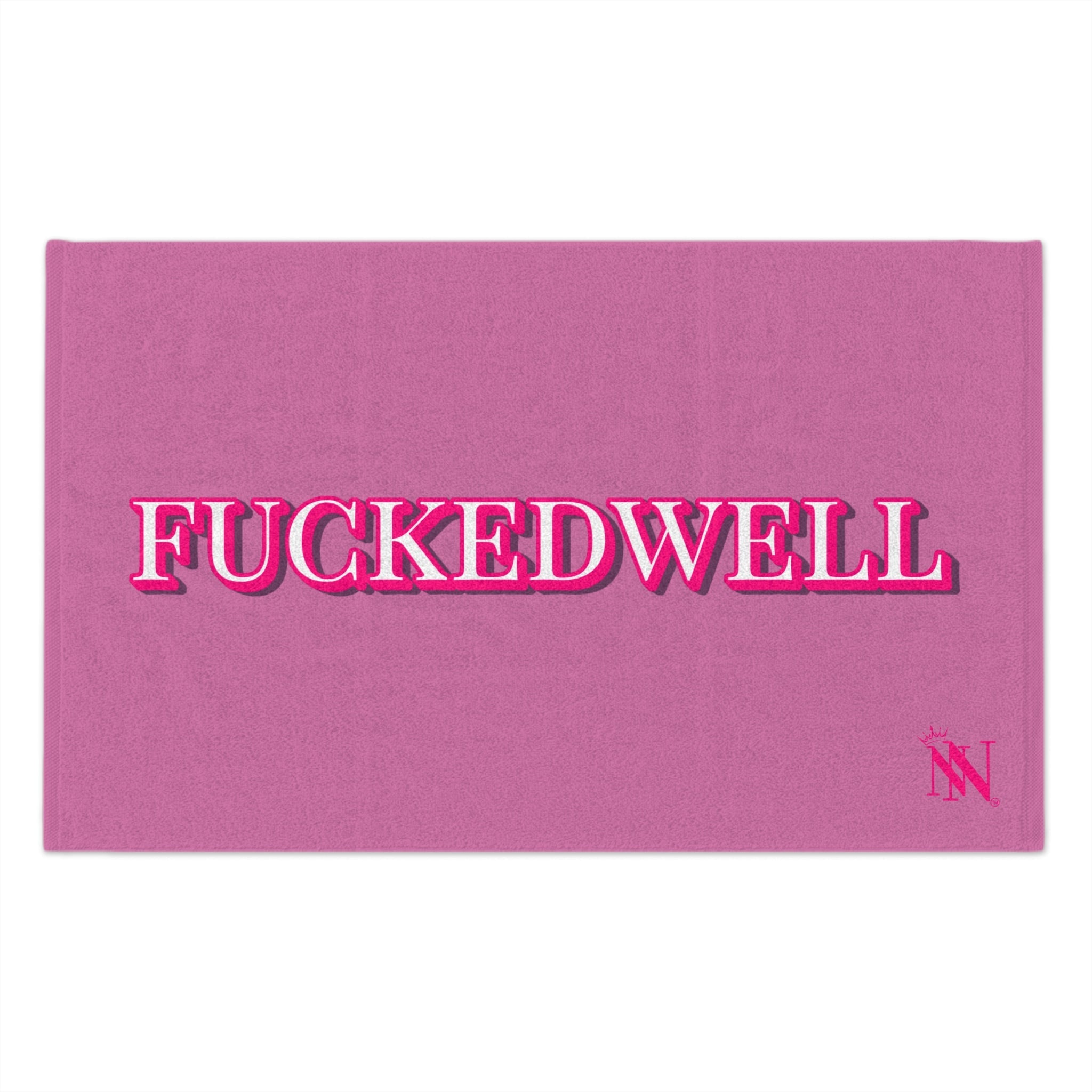 Fucked Well Soft Pink | Mix & Match Soft Fun-Flirty Lovers’ Towels