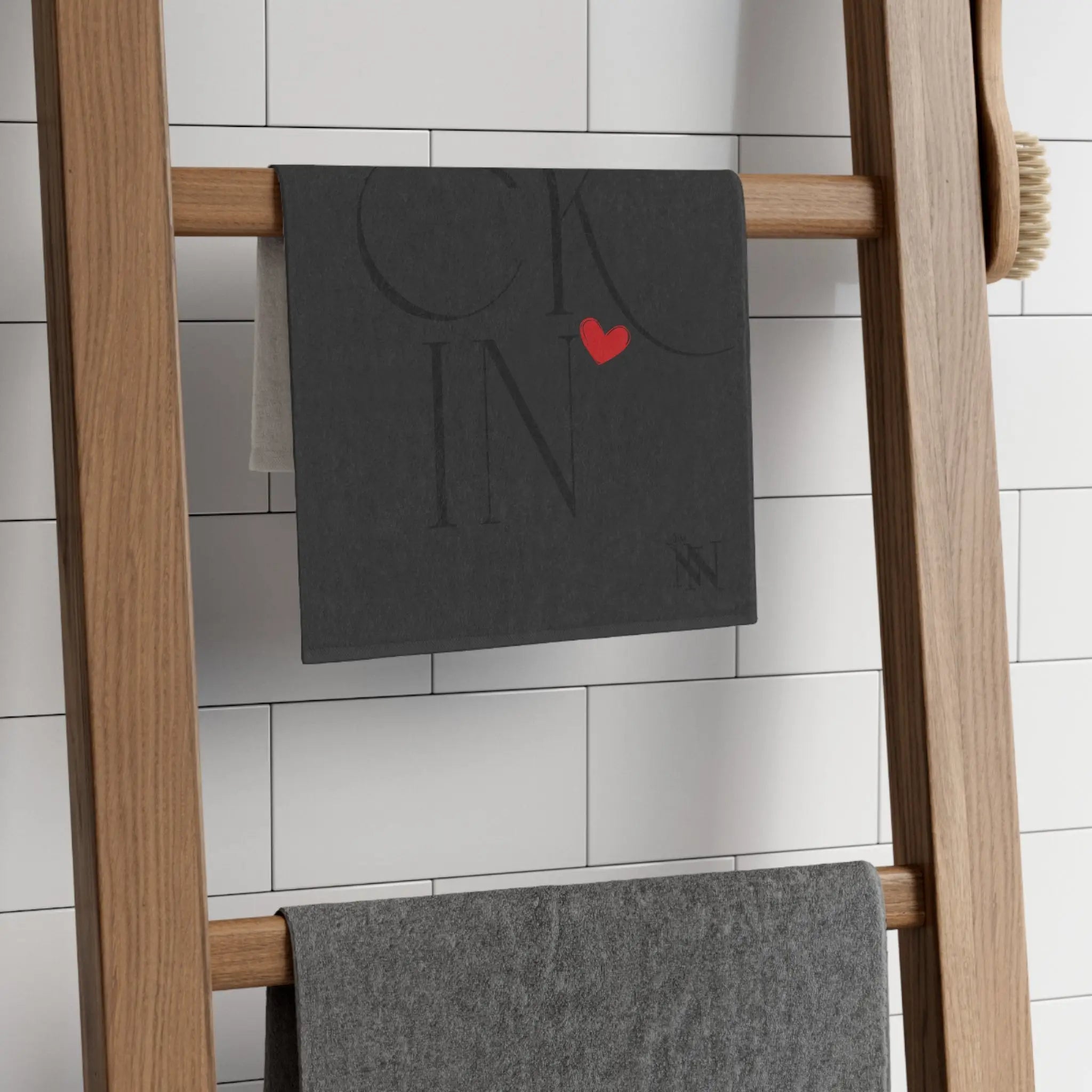 Fuckin’ Dark Grey | Mix & Match Soft Fun-Flirty Lovers’ Towels