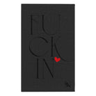 Fuckin’ Dark Grey | Mix & Match Soft Fun-Flirty Lovers’ Towels