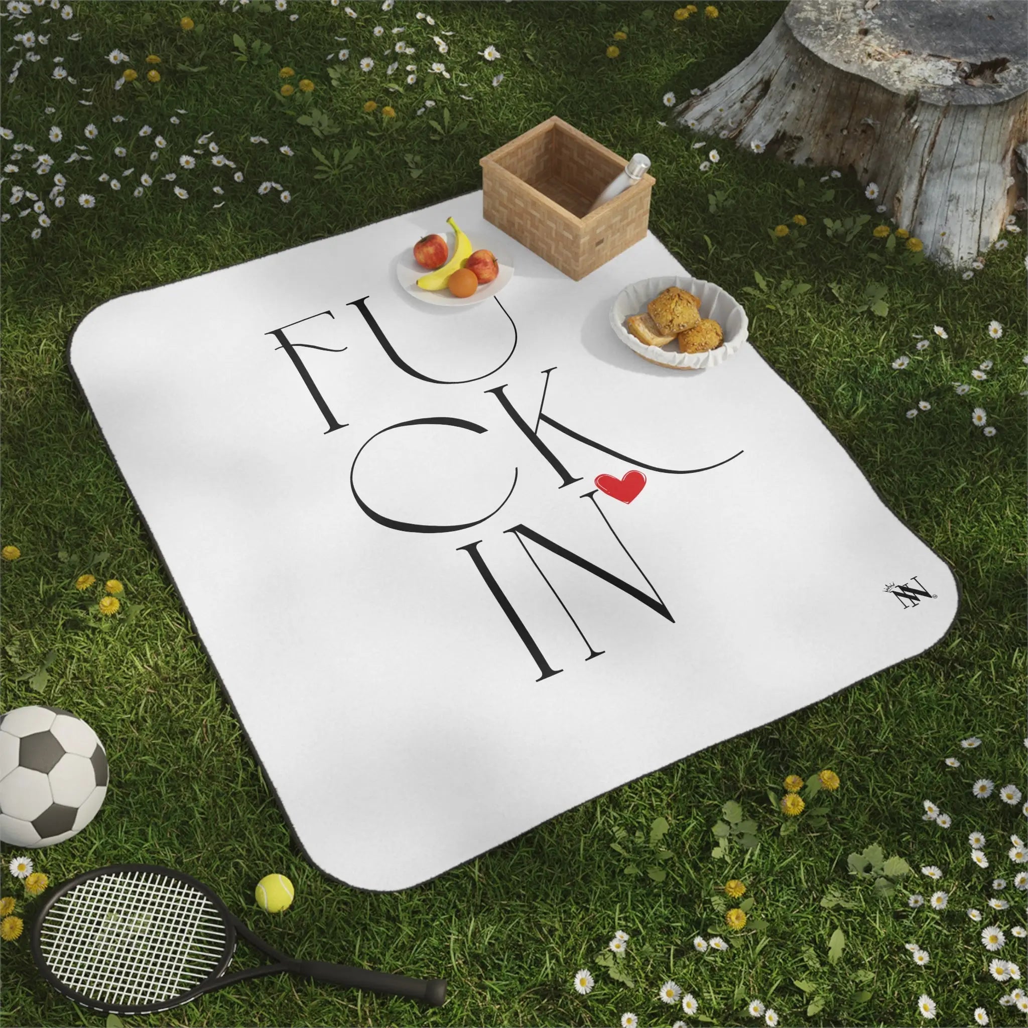 Fuckin’ | Mix Match Fun-Flirty Lovers’ Water-Resistant Blankets