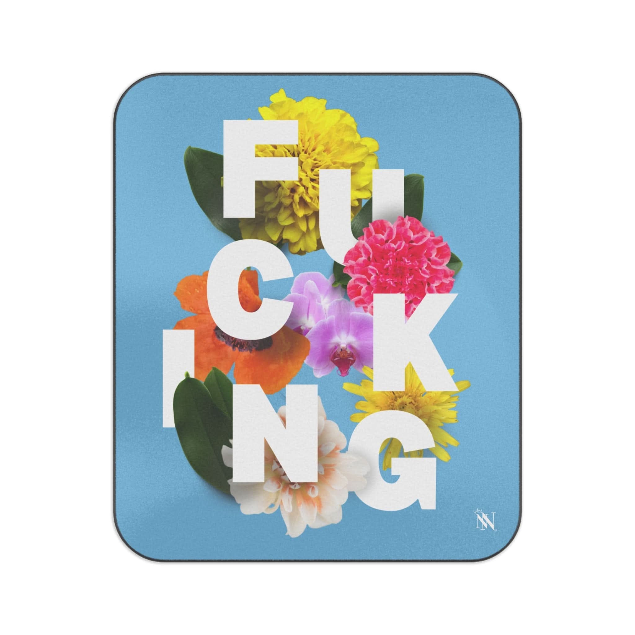 Fucking Floral | Mix Match Fun-Flirty Lovers’ Water-Resistant Blankets