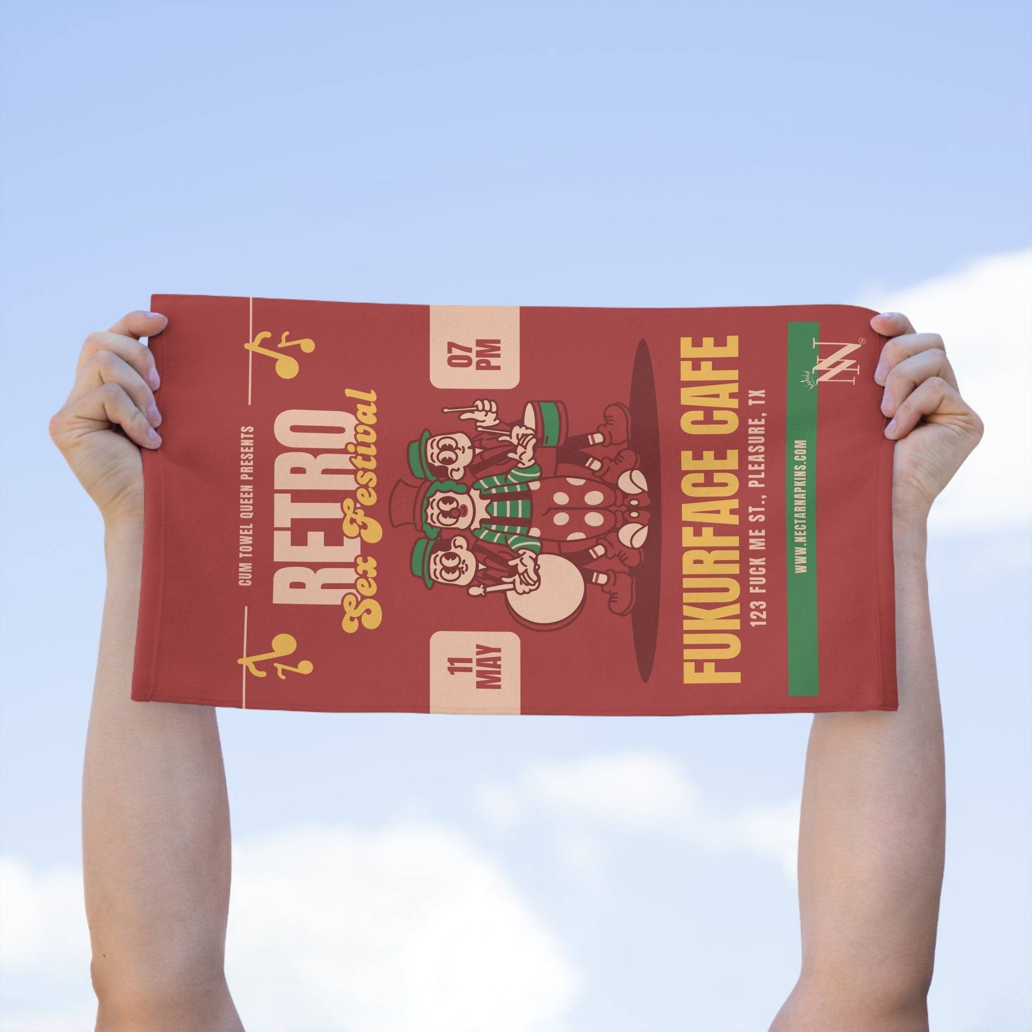 FUCKURFACE Cafe’ | Mix & Match Soft Fun-Flirty Lovers’ Towels