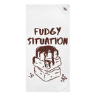 Fudgy Situation Fun XL Cum Towel | Big Bold & Sexy Stylish