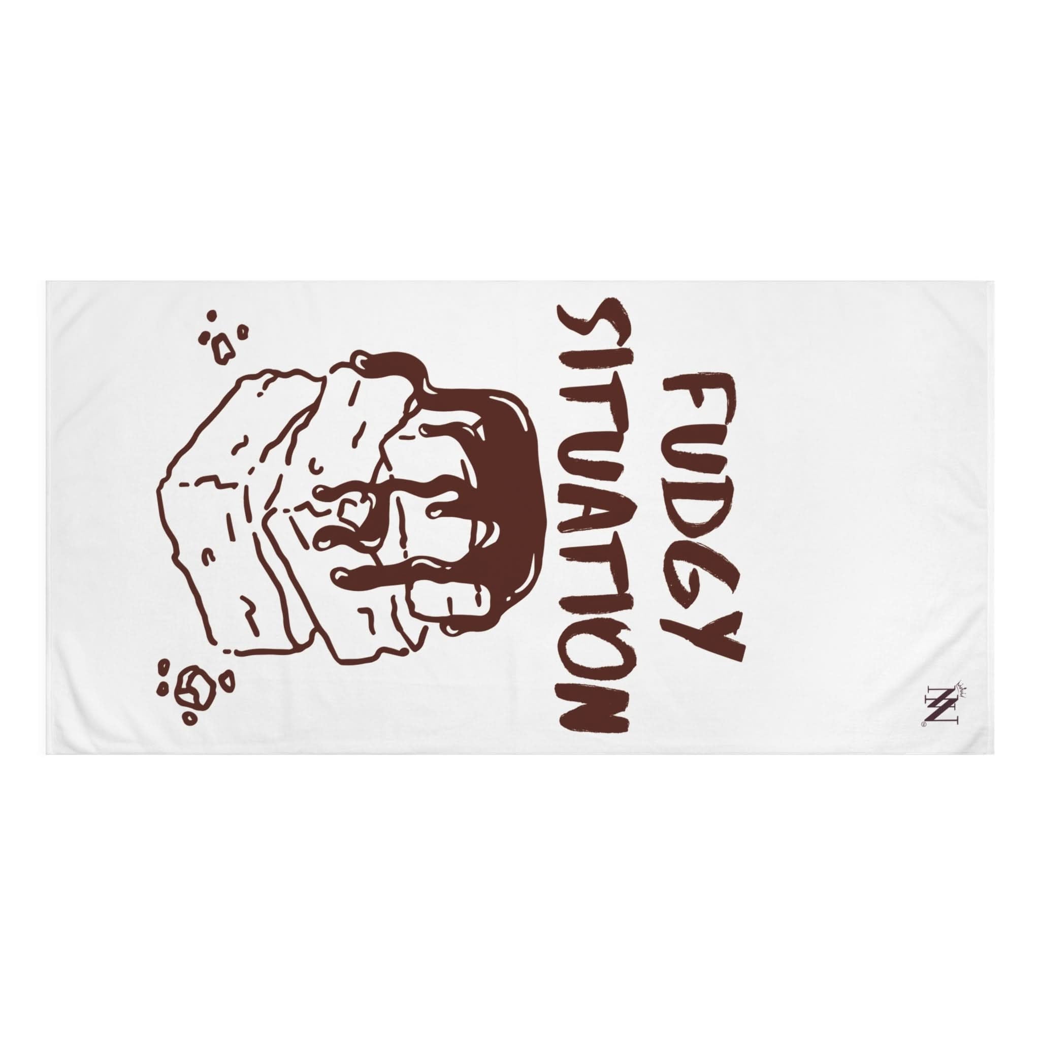 Fudgy Situation Fun XL Cum Towel | Big Bold & Sexy Stylish