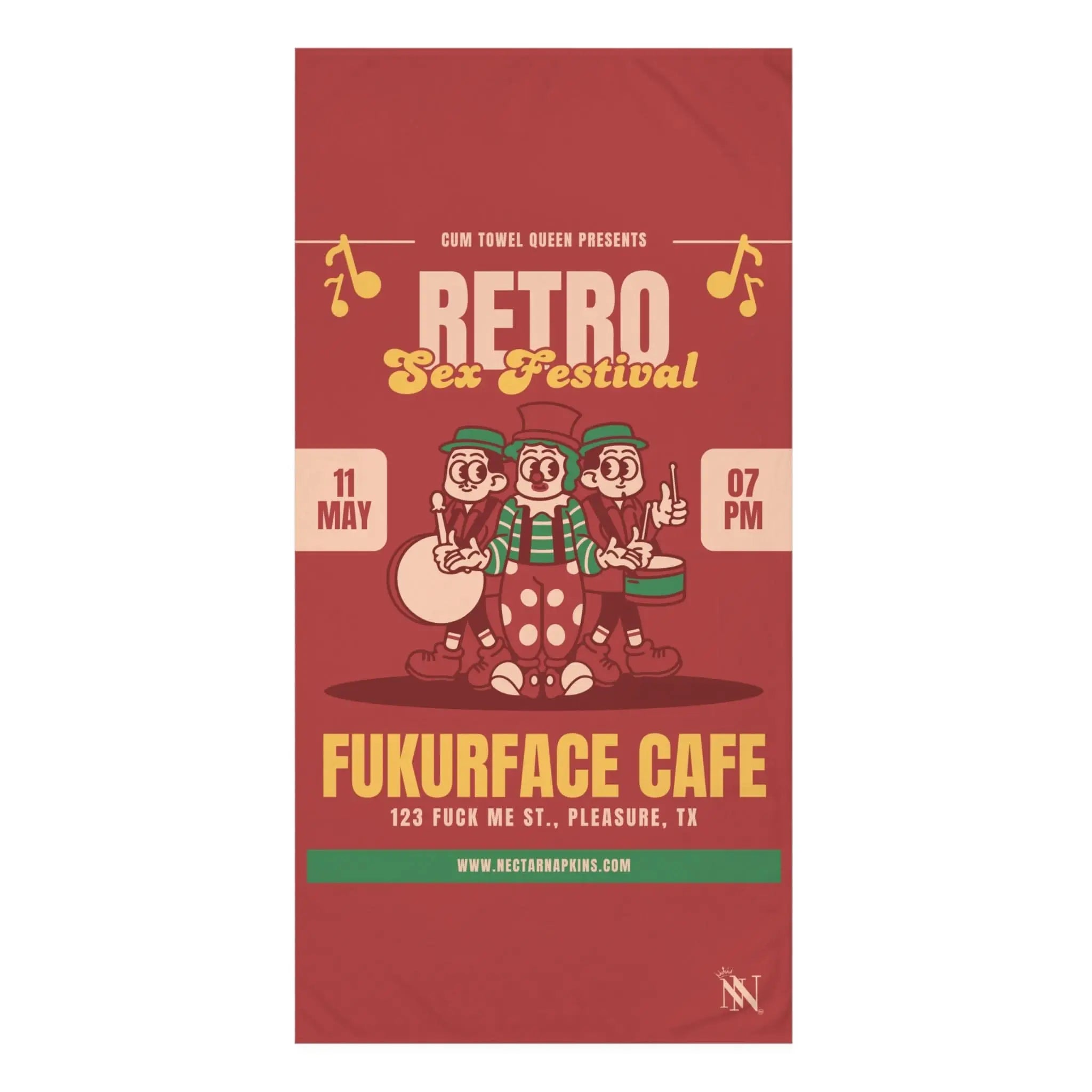 FUKURFACE Cafe | Mix & Match Naughty XL Fun-Flirty Lovers’ Towels
