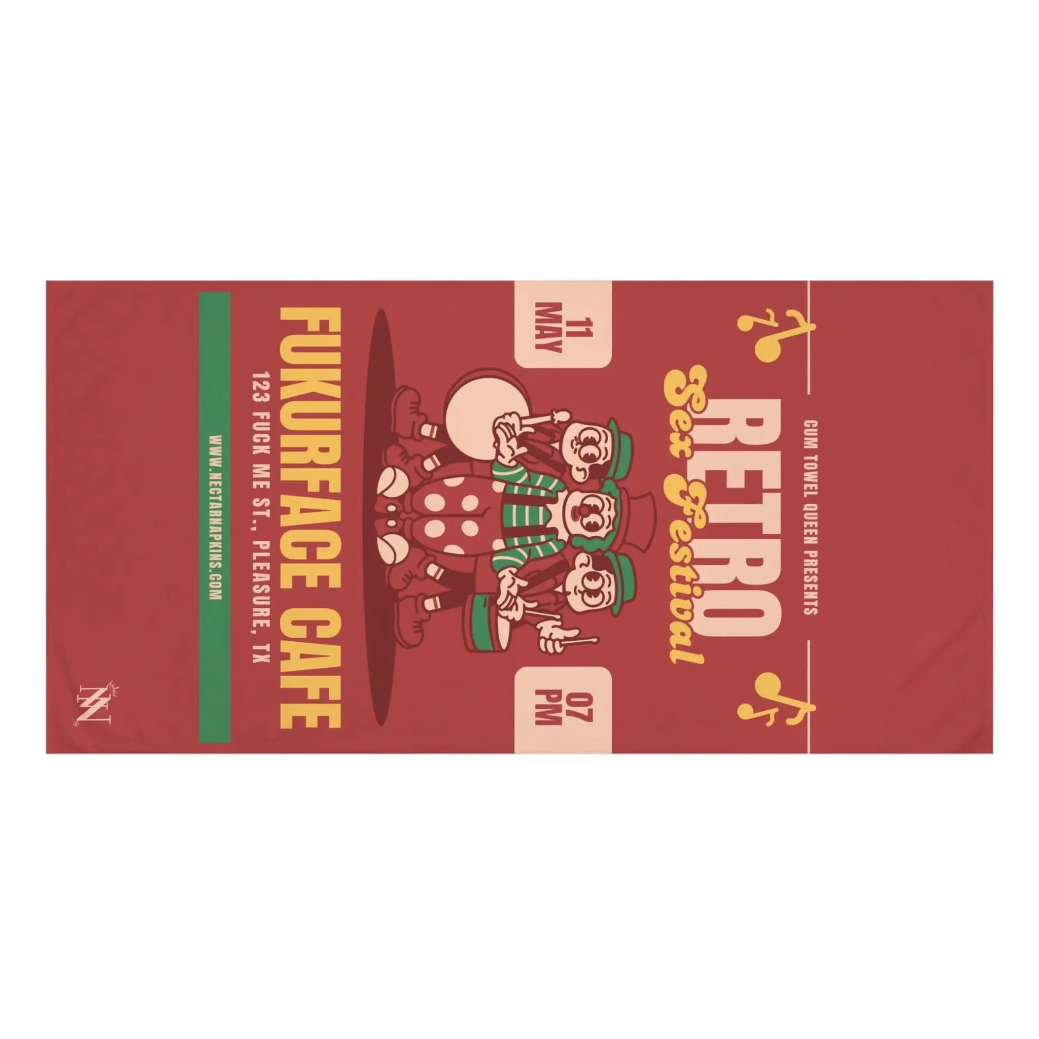 FUKURFACE Cafe | Mix & Match Naughty XL Fun-Flirty Lovers’ Towels