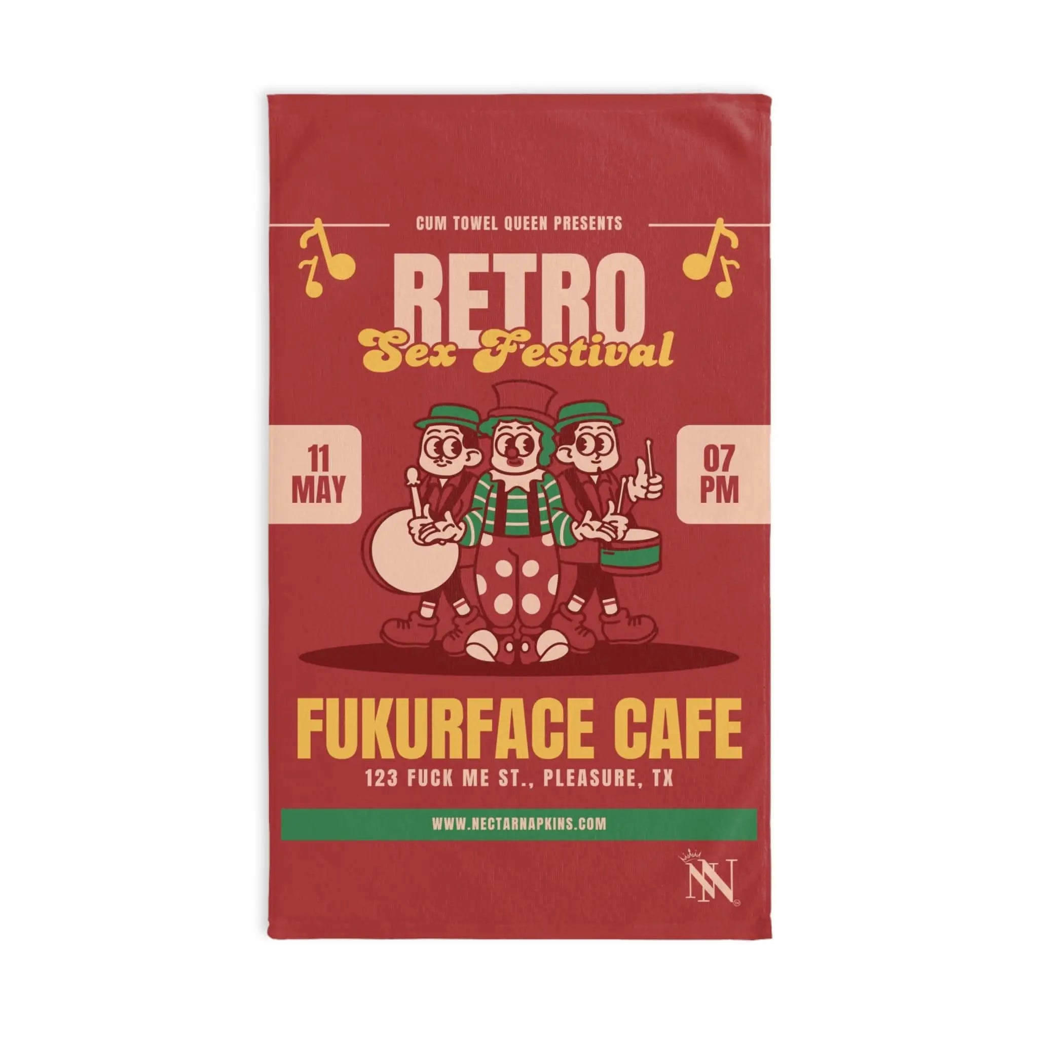 FUKURFACE Cafe | Mix & Match Original Fun-Flirty Lovers’ Towels
