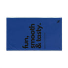 Fun Smooth Tasty Blue | Mix & Match Original Fun-Flirty Lovers’ Towels