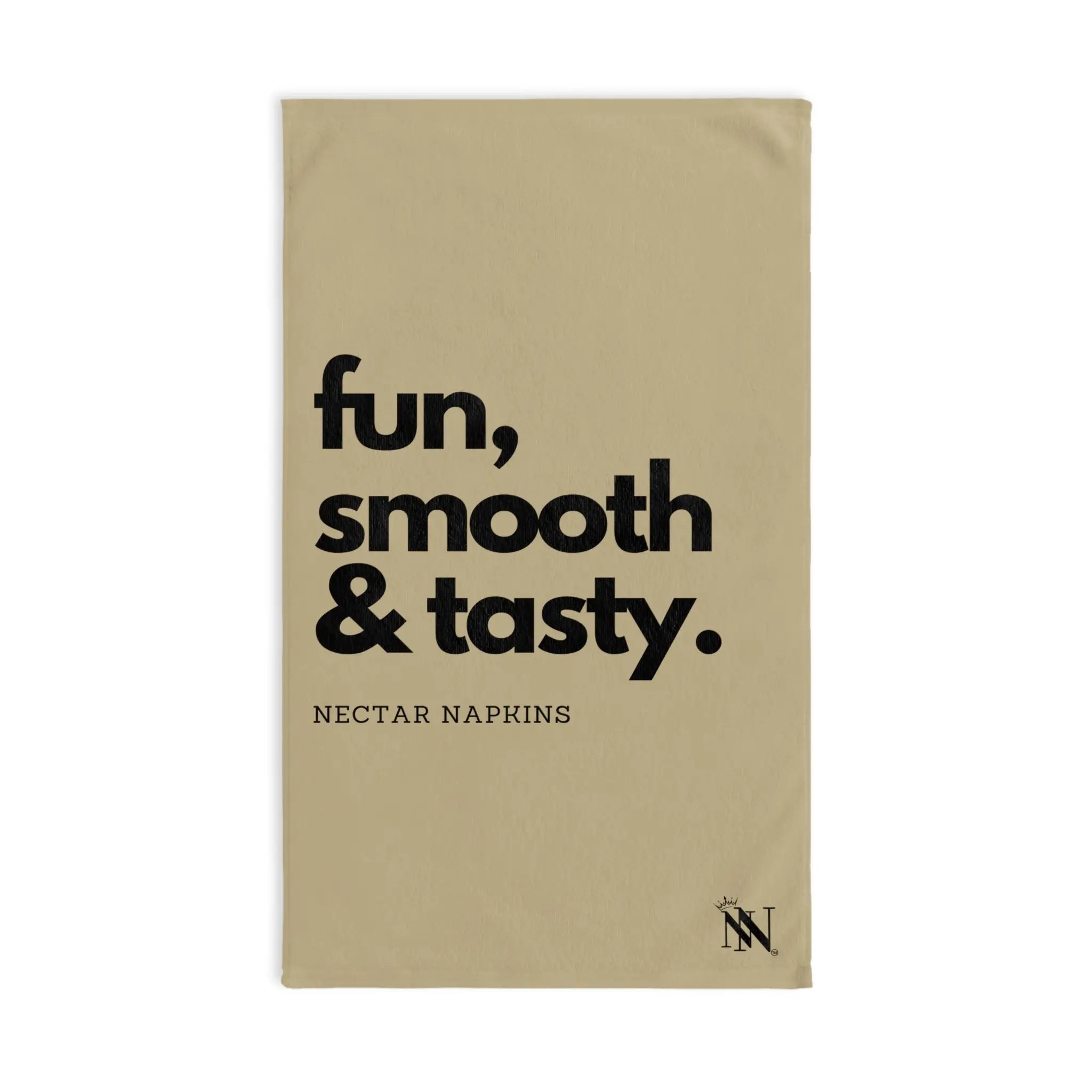 Fun Smooth Tasty Gold | Mix & Match Original Fun-Flirty Lovers’ Towels