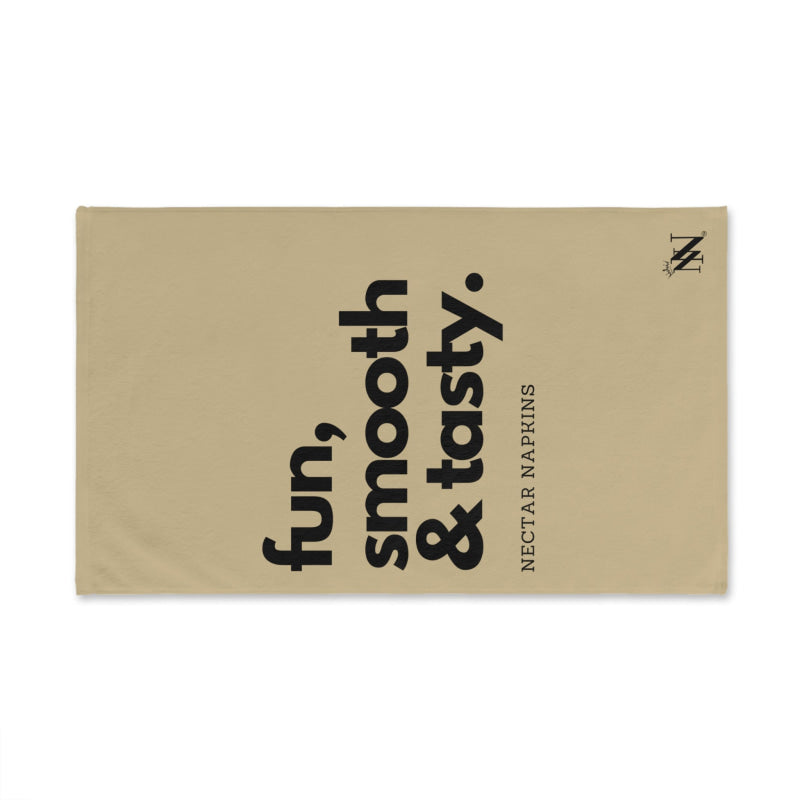 Fun Smooth Tasty Gold | Mix & Match Original Fun-Flirty Lovers’ Towels