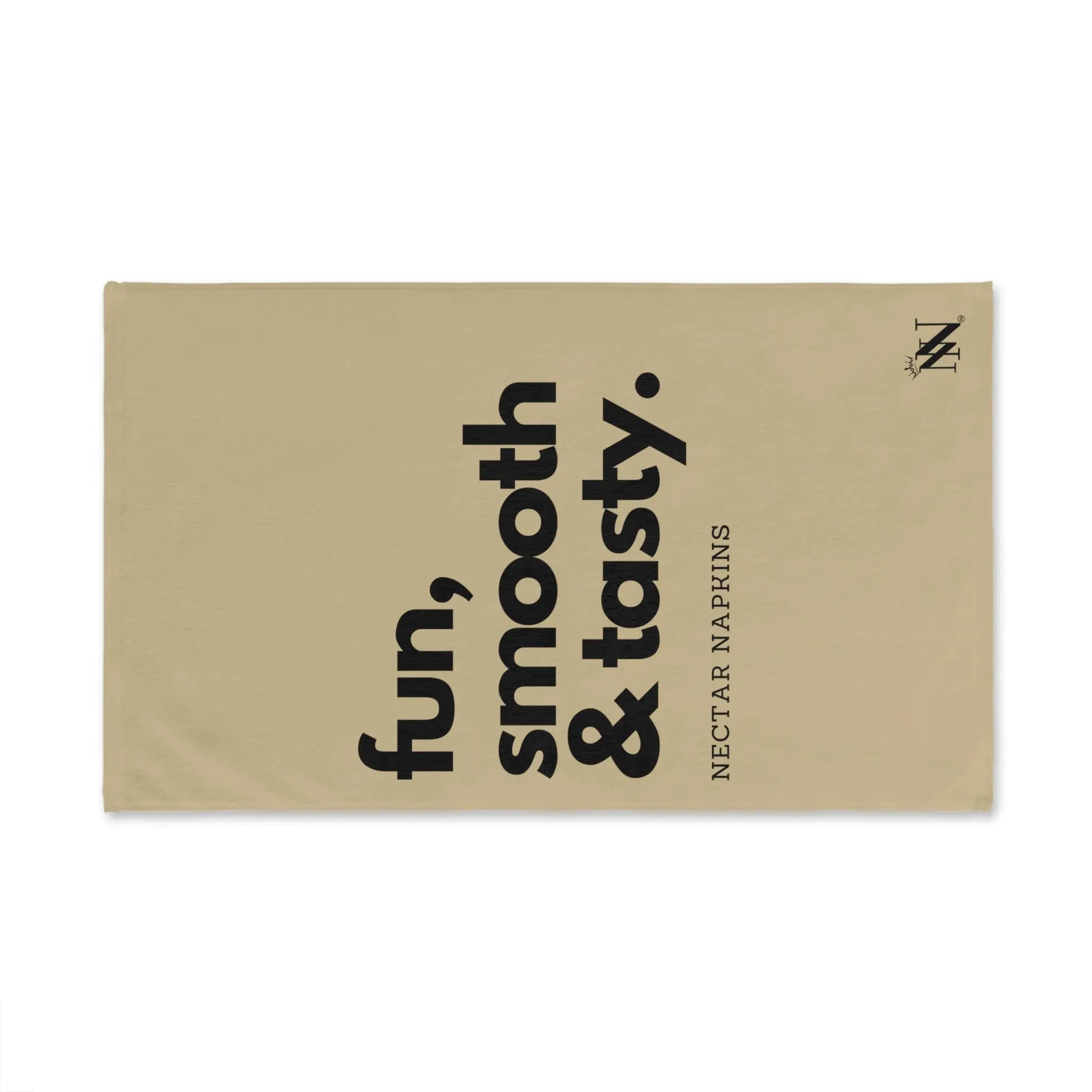 Fun Smooth Tasty Gold | Mix & Match Original Fun-Flirty Lovers’ Towels
