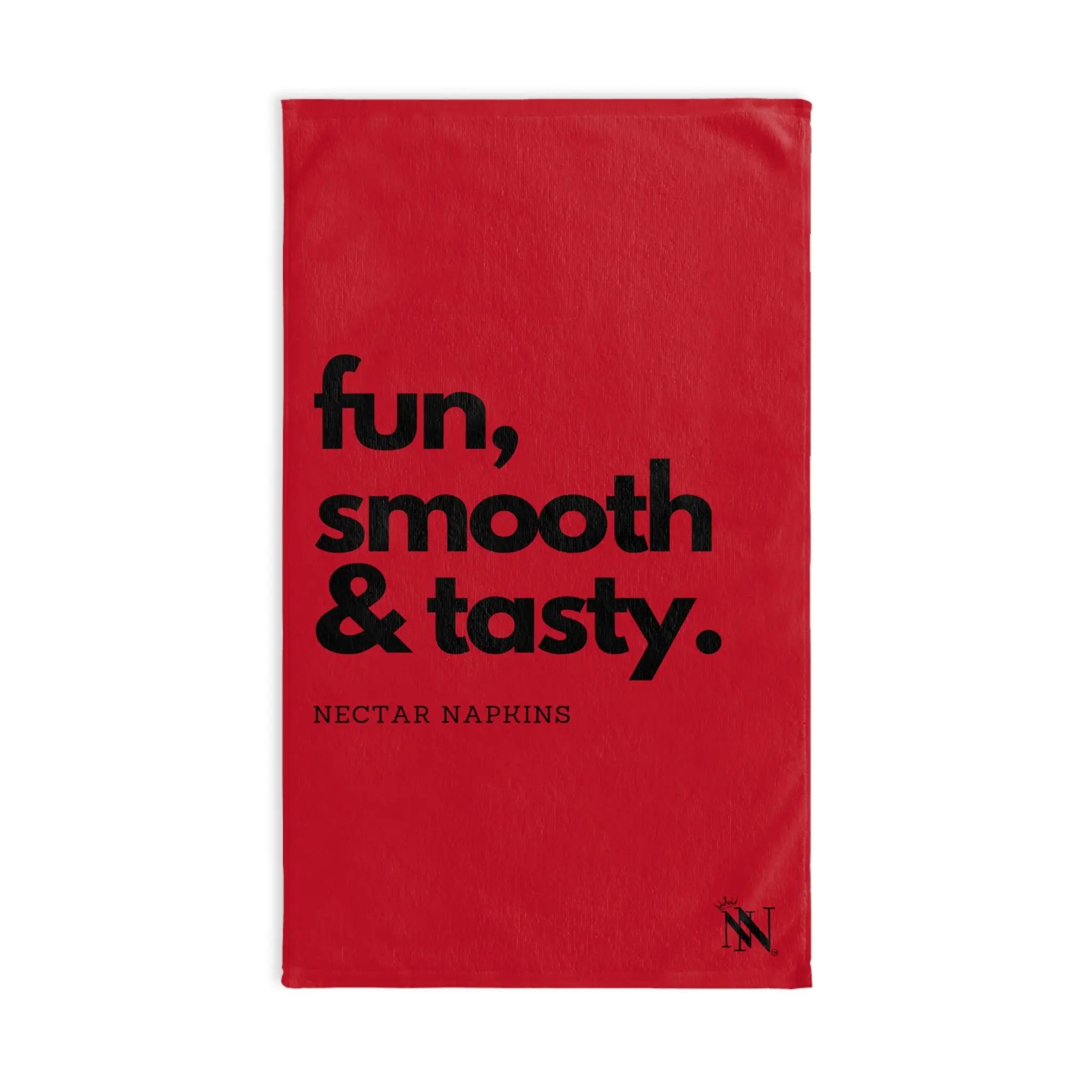 Fun Smooth Tasty Red | Mix & Match Original Fun-Flirty Lovers’ Towels