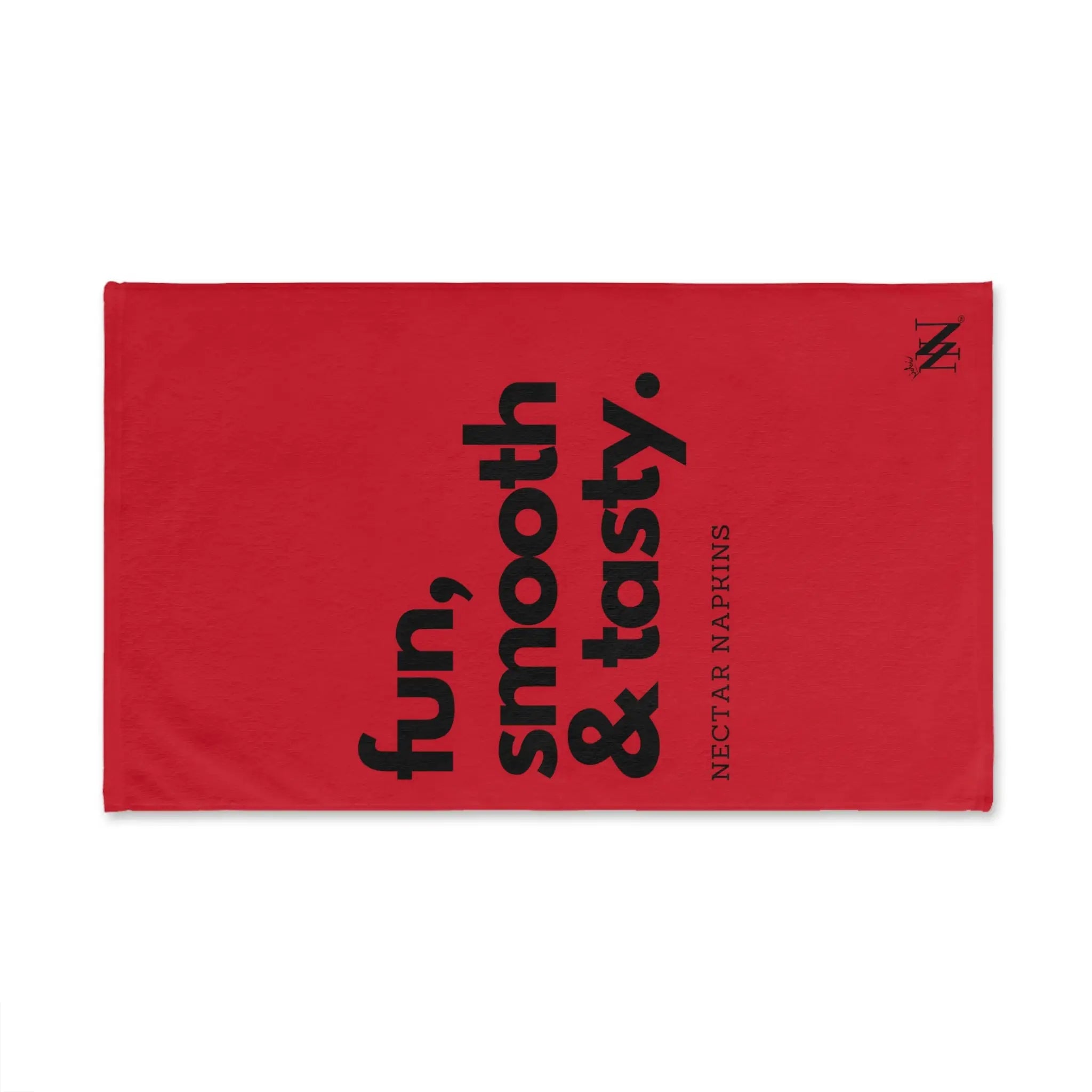 Fun Smooth Tasty Red | Mix & Match Original Fun-Flirty Lovers’ Towels