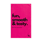 Fun Smooth Tasty Signature Pink | Mix & Match Original Fun-Flirty Lovers’ Towels