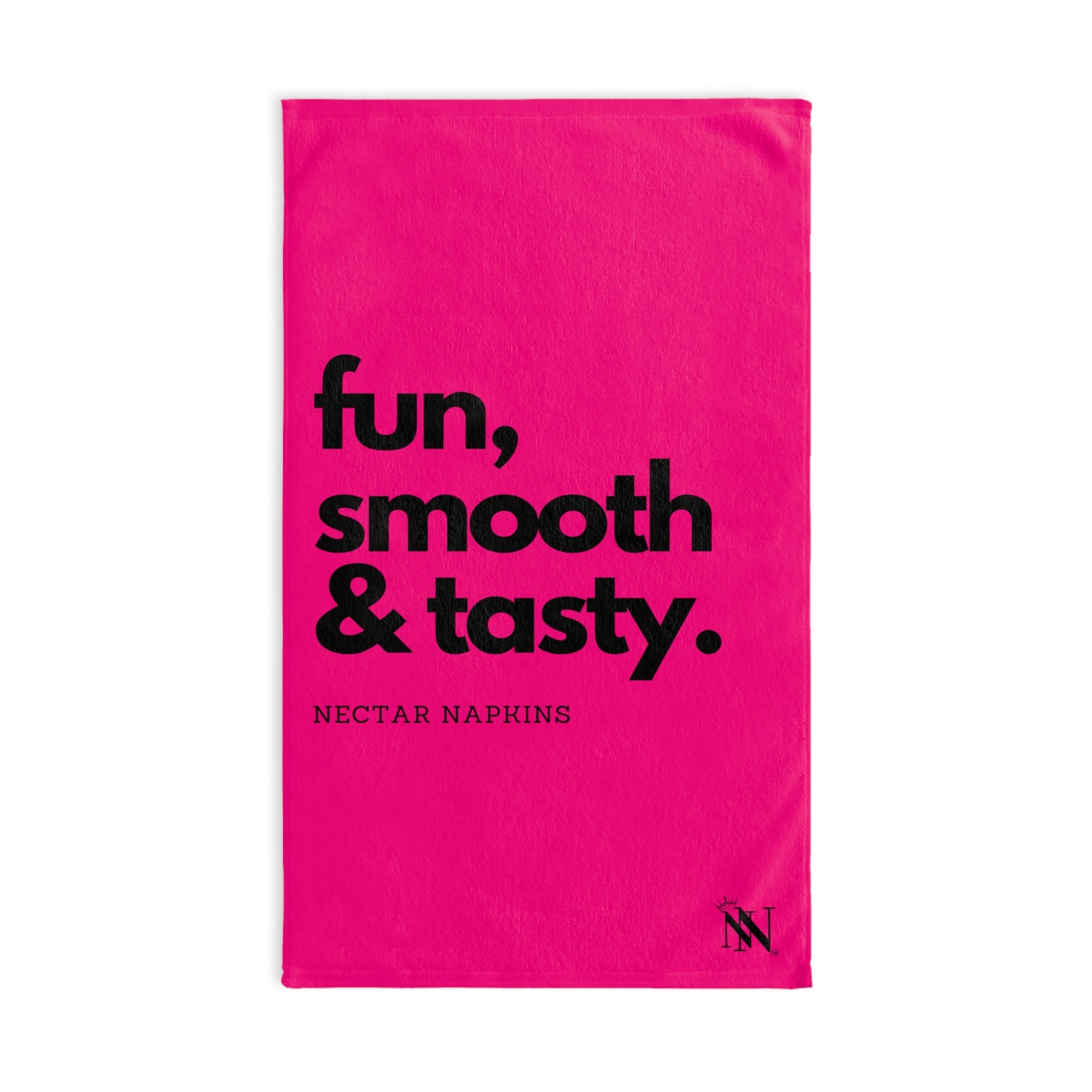 Fun Smooth Tasty Signature Pink | Mix & Match Original Fun-Flirty Lovers’ Towels