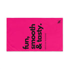 Fun Smooth Tasty Signature Pink | Mix & Match Original Fun-Flirty Lovers’ Towels