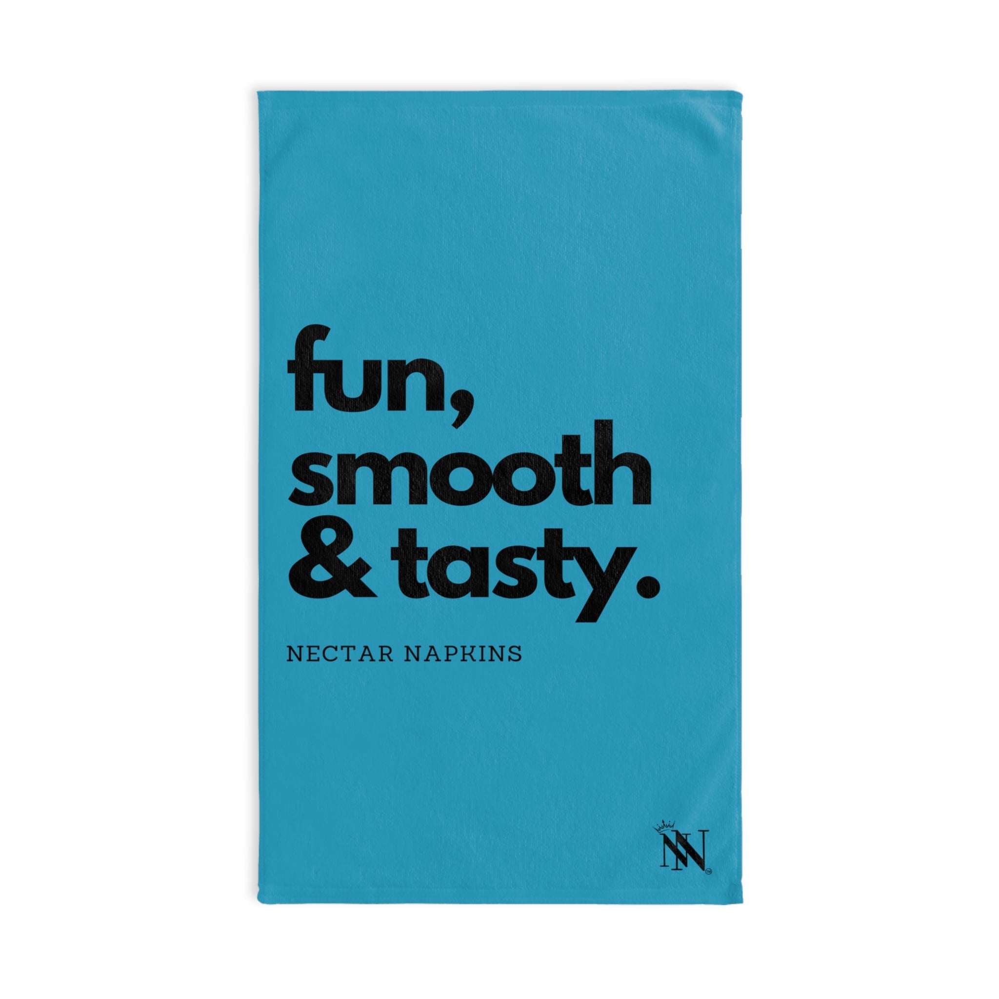 Fun Smooth Tasty Turquoise | Mix & Match Original Fun-Flirty Lovers’ Towels
